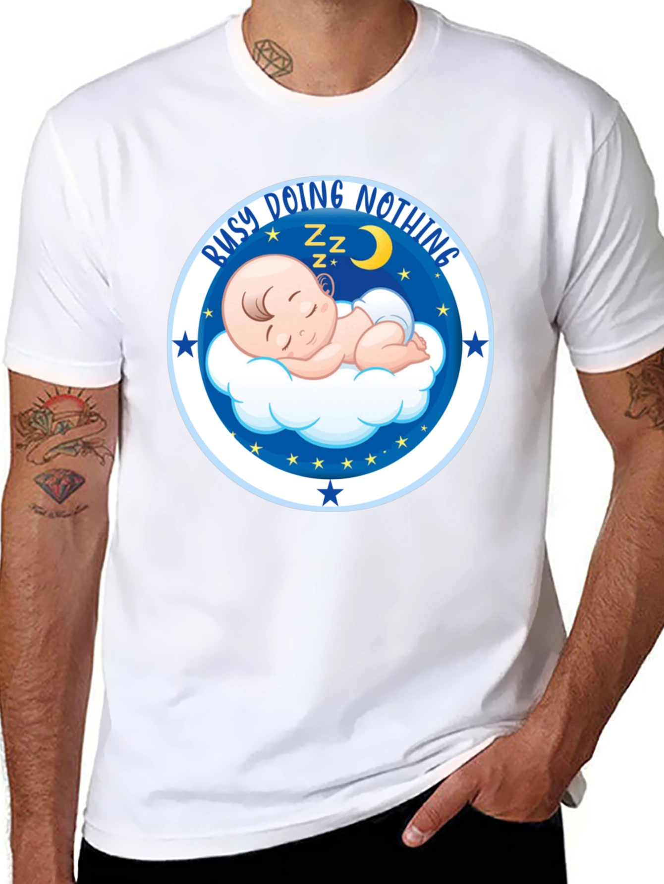 Busy Doing Nothing Baby T-Shirt