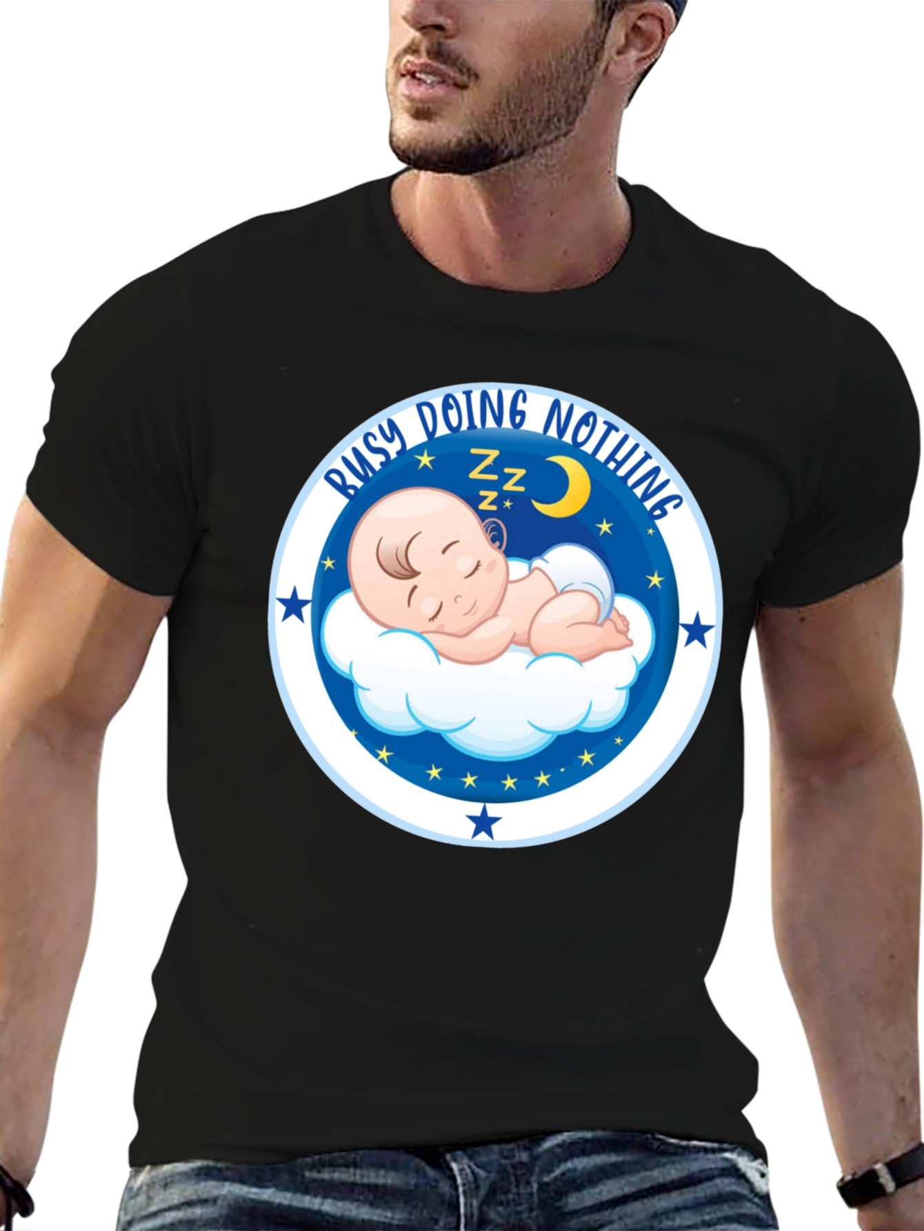 Busy Doing Nothing Baby T-Shirt