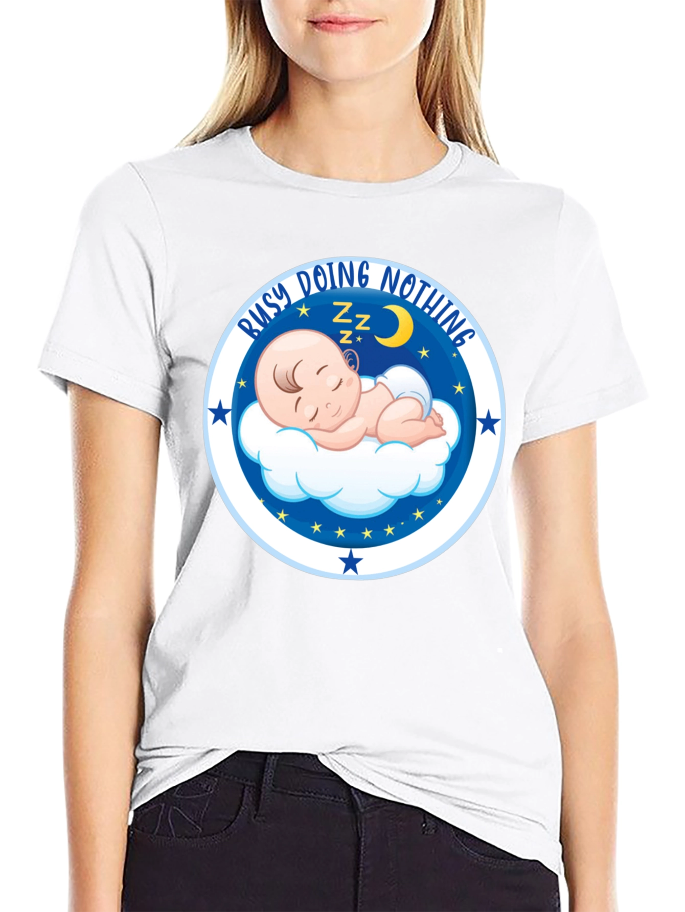 Busy Doing Nothing Baby T-Shirt