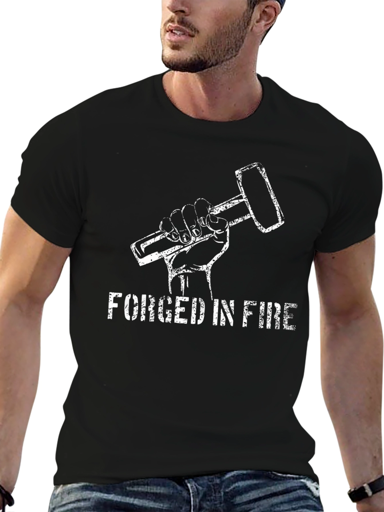 Forged in Fire Black T-Shirt