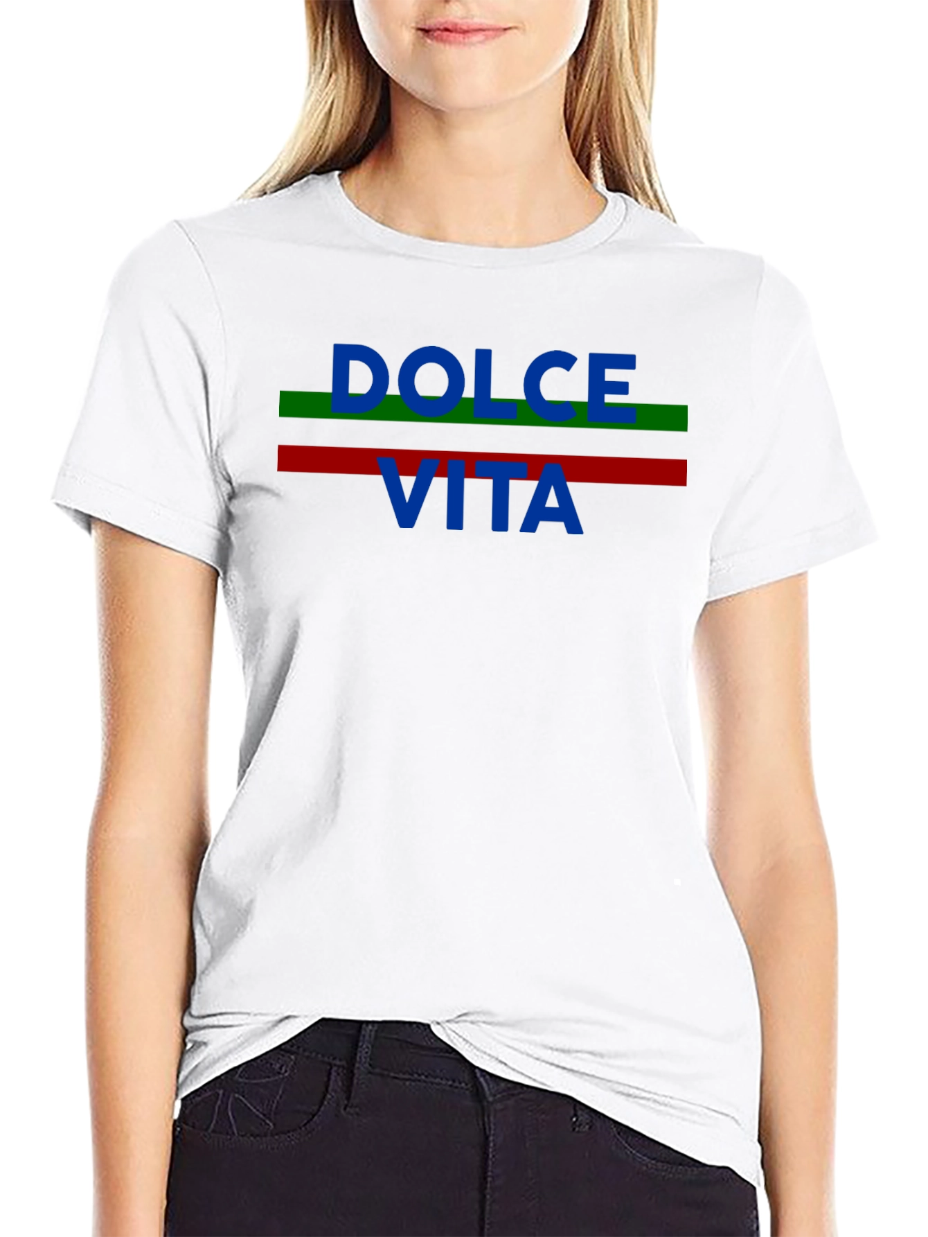 Dolce Vita Graphic Tee - Stylish Italian Life Shirt