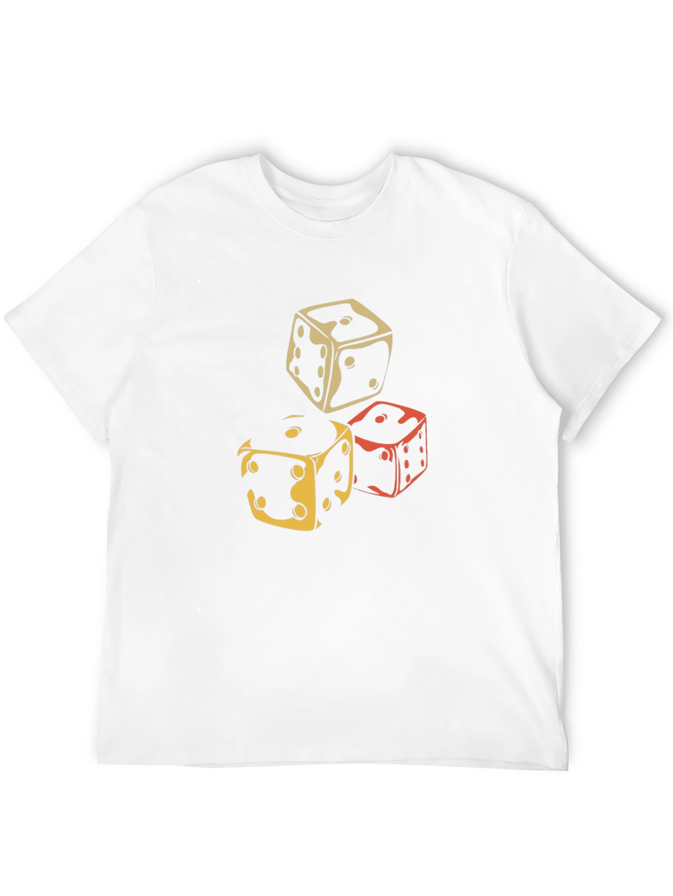 Dice Graphic Tee - Lucky Gamble Design