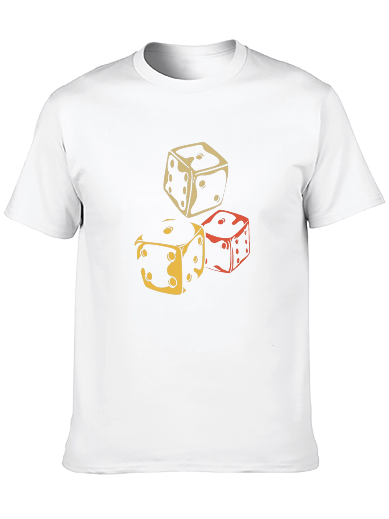Dice Graphic Tee - Lucky Gamble Design