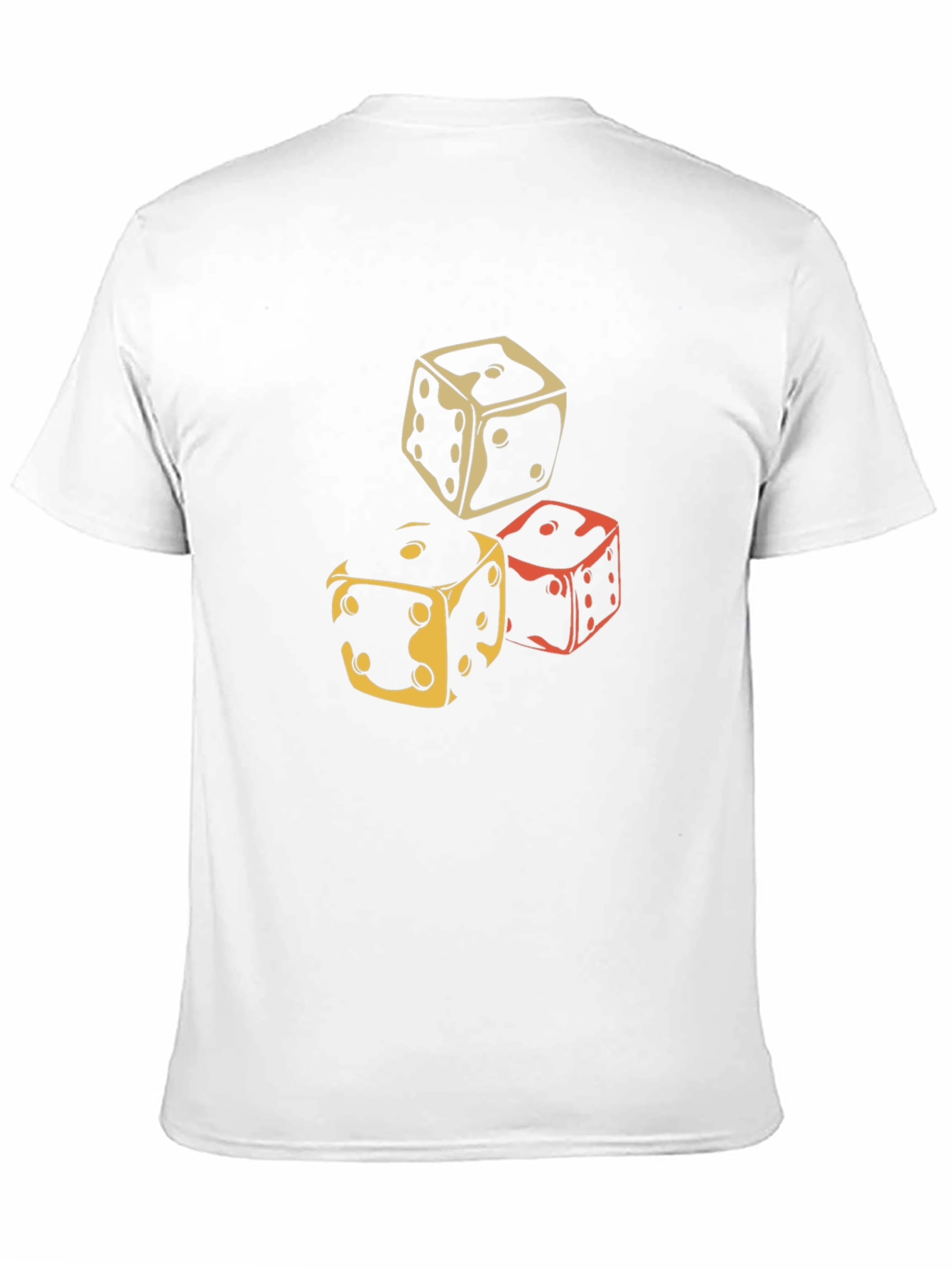 Dice Graphic Tee - Lucky Gamble Design