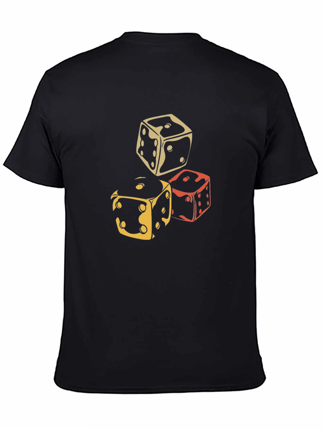 Dice Graphic Tee - Lucky Gamble Design