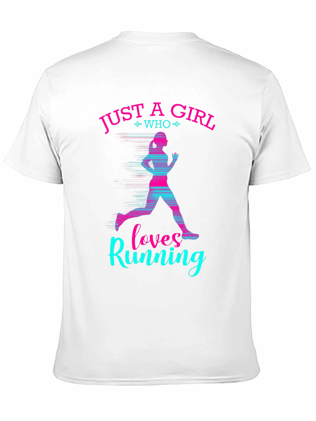 Just a Girl Who Loves Running T-Shirt