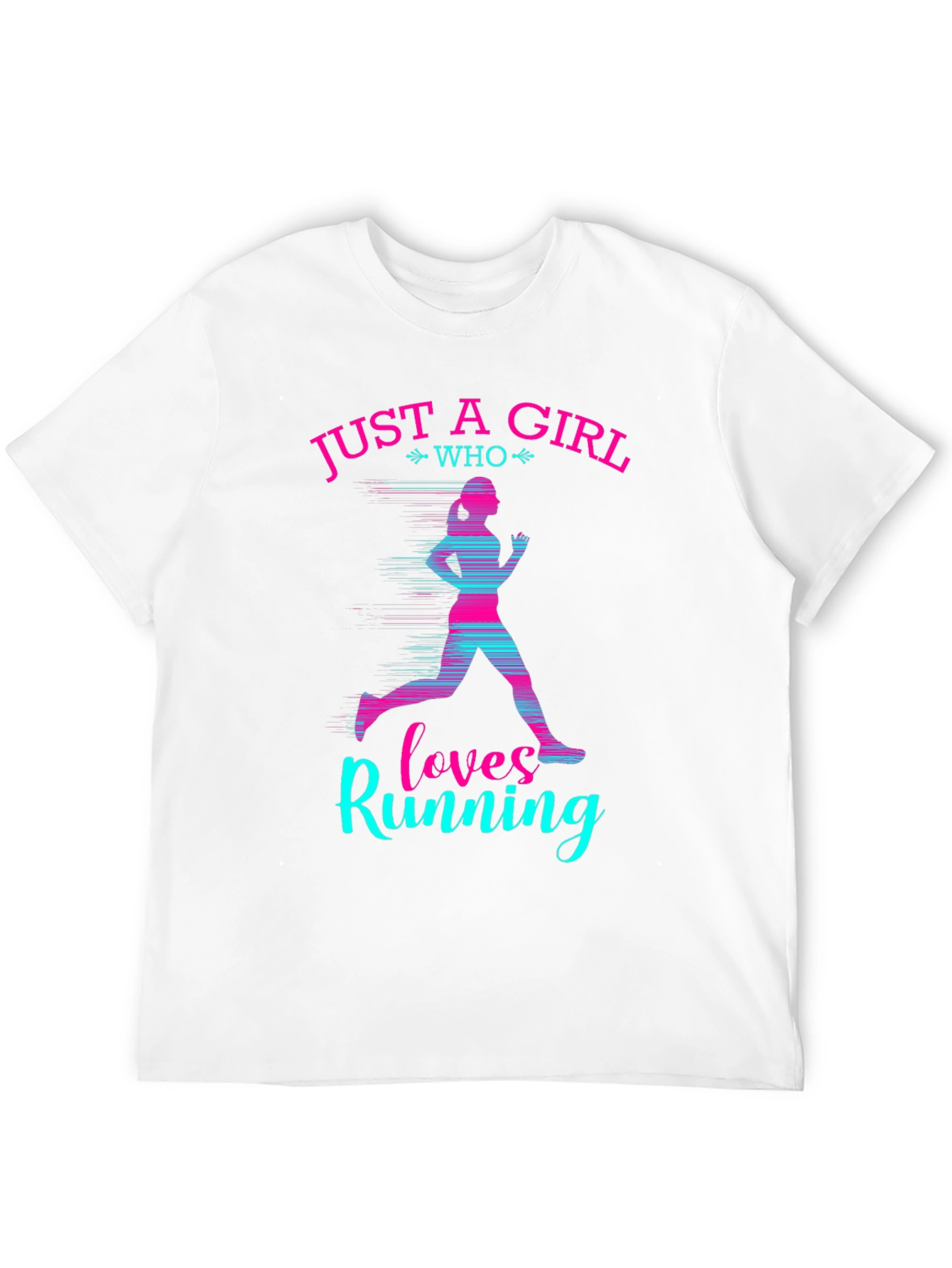 Just a Girl Who Loves Running T-Shirt