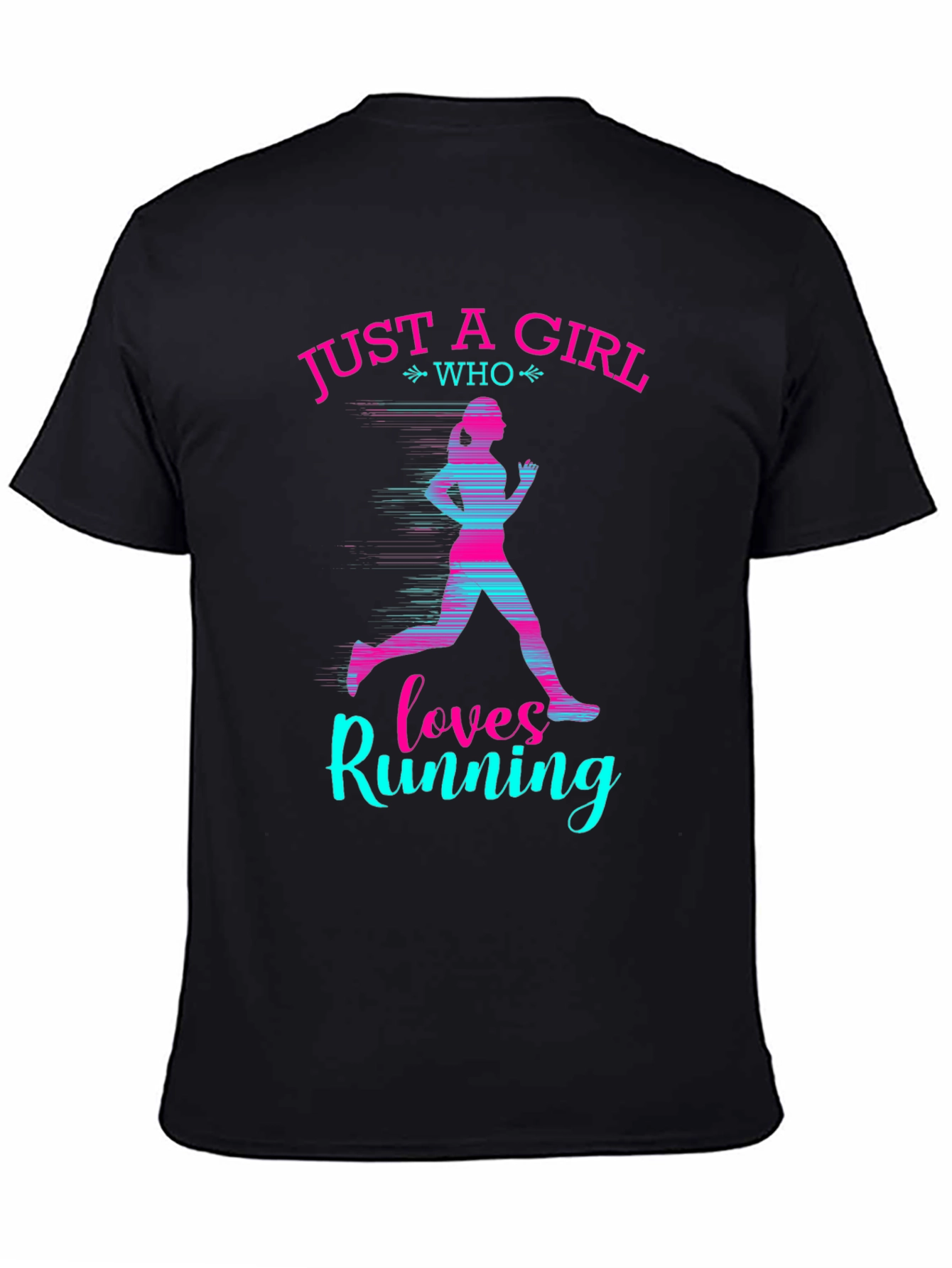 Just a Girl Who Loves Running T-Shirt