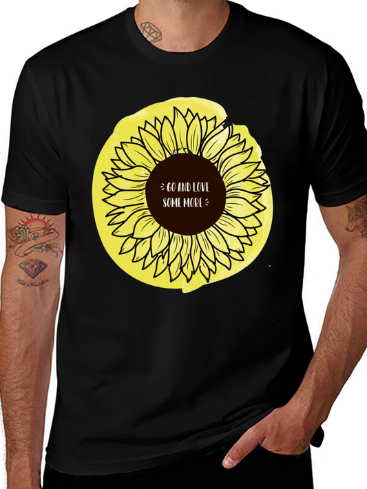 Go and Love Some More Sunflower Graphic Tee