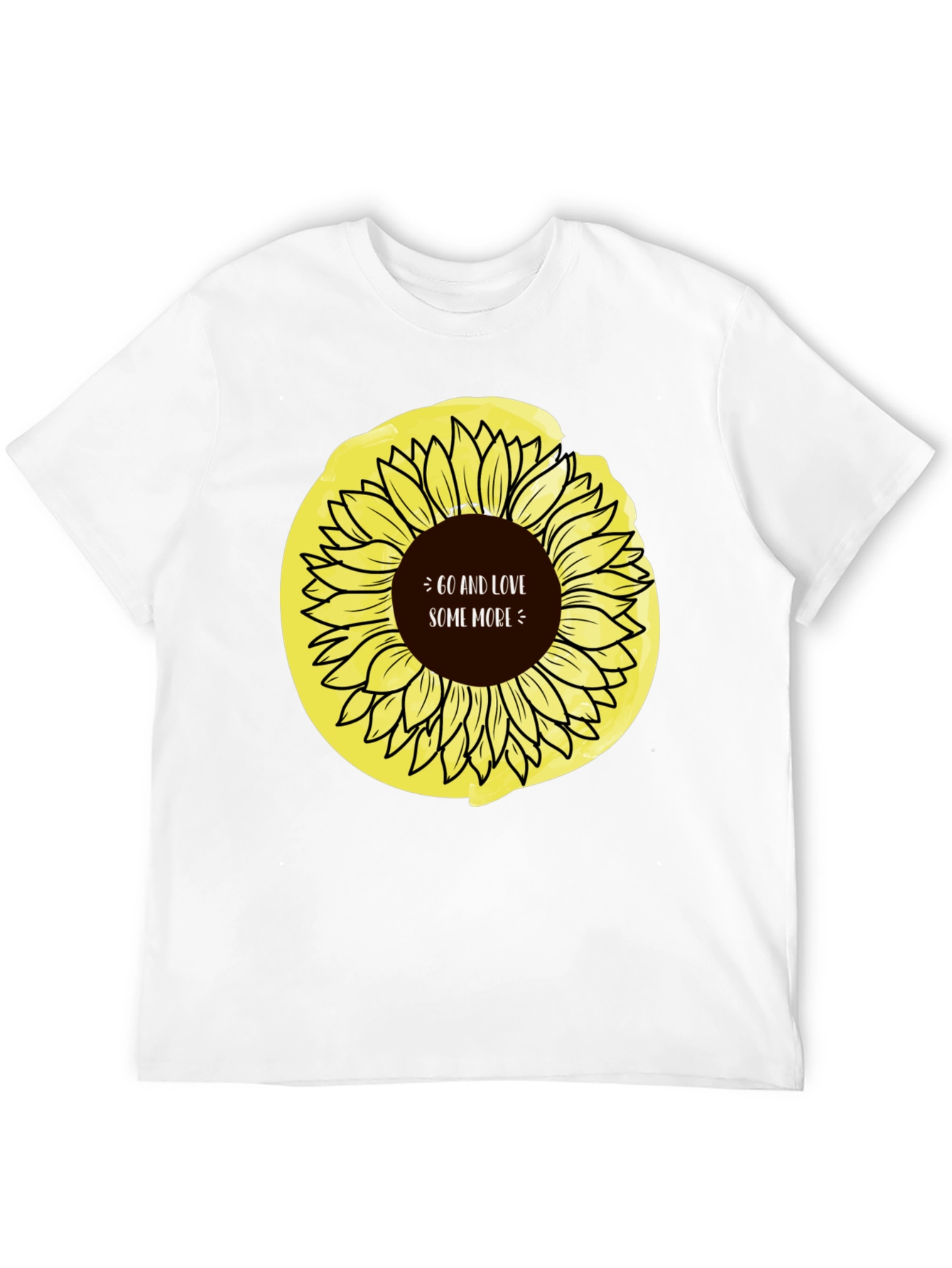 Go and Love Some More Sunflower Graphic Tee