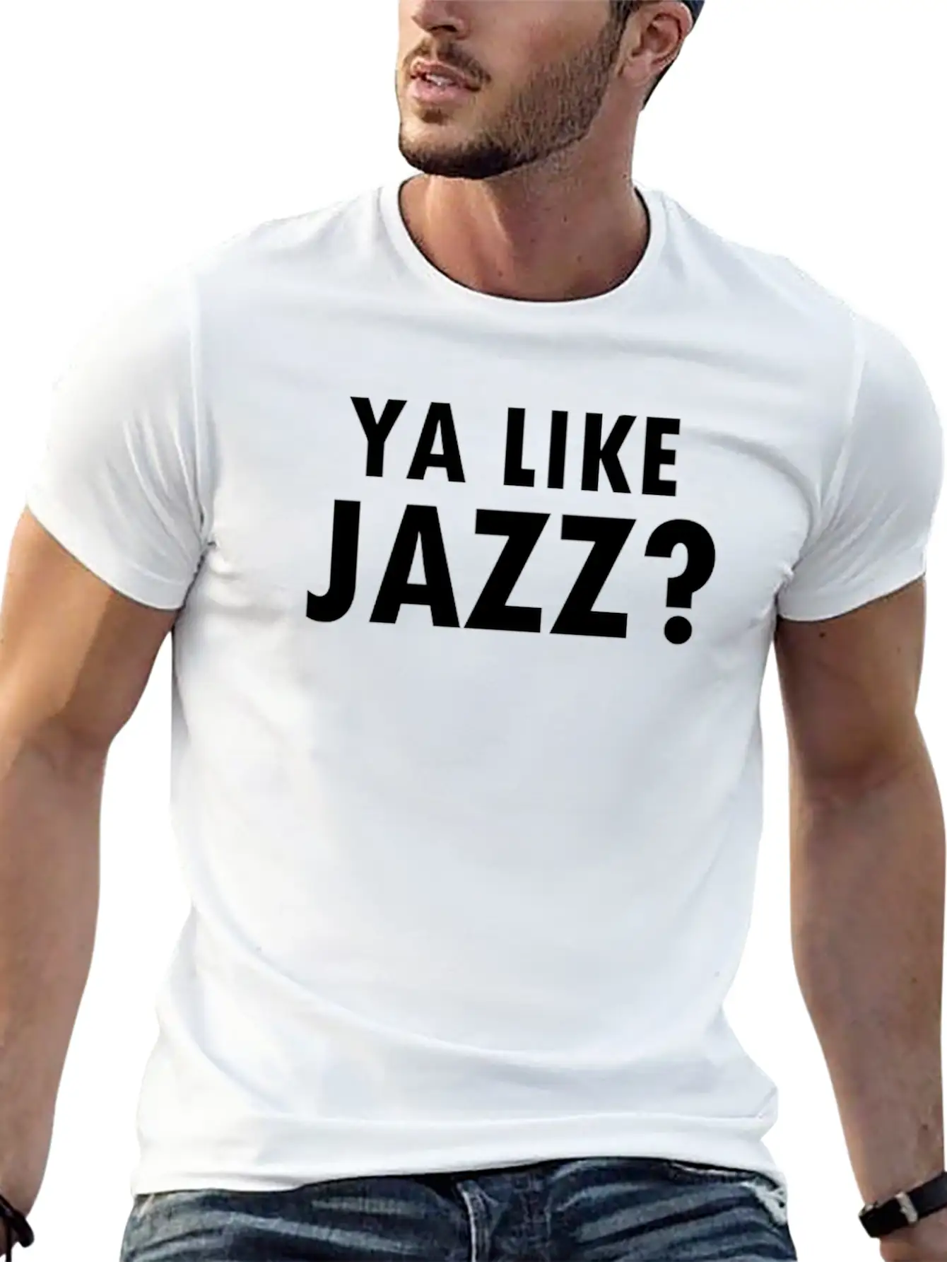 Ya Like Jazz Unisex Short Sleeve Soft Cotton T-Shirt – Casual Everyday Wear
