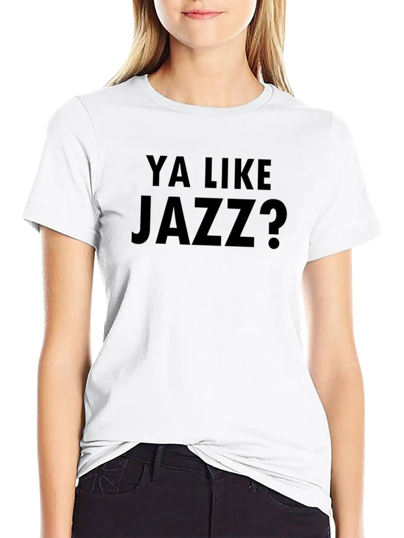 Ya Like Jazz Unisex Short Sleeve Soft Cotton T-Shirt – Casual Everyday Wear