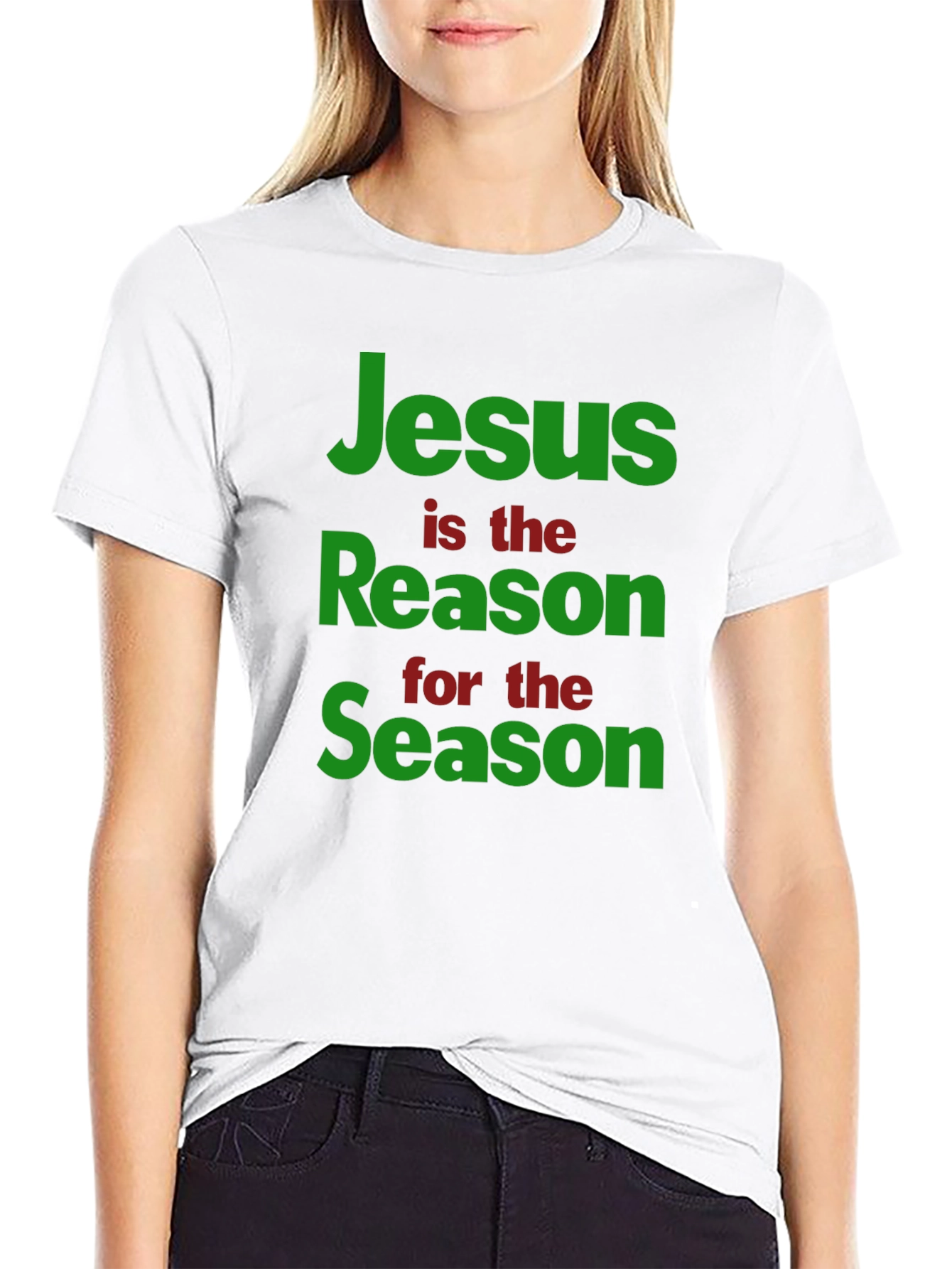 Jesus is the Reason T-Shirt - Black Holiday