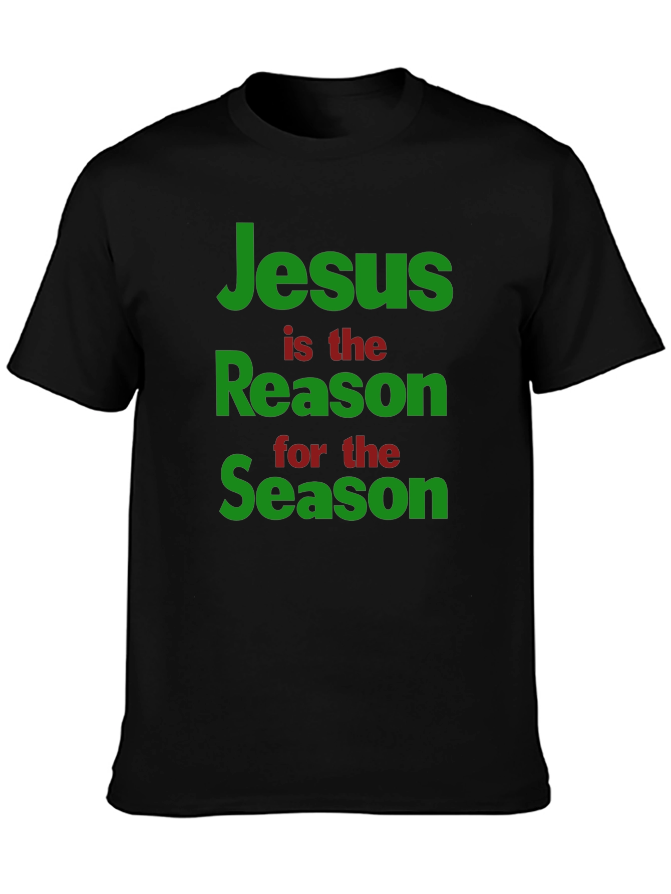 Jesus is the Reason T-Shirt - Black Holiday