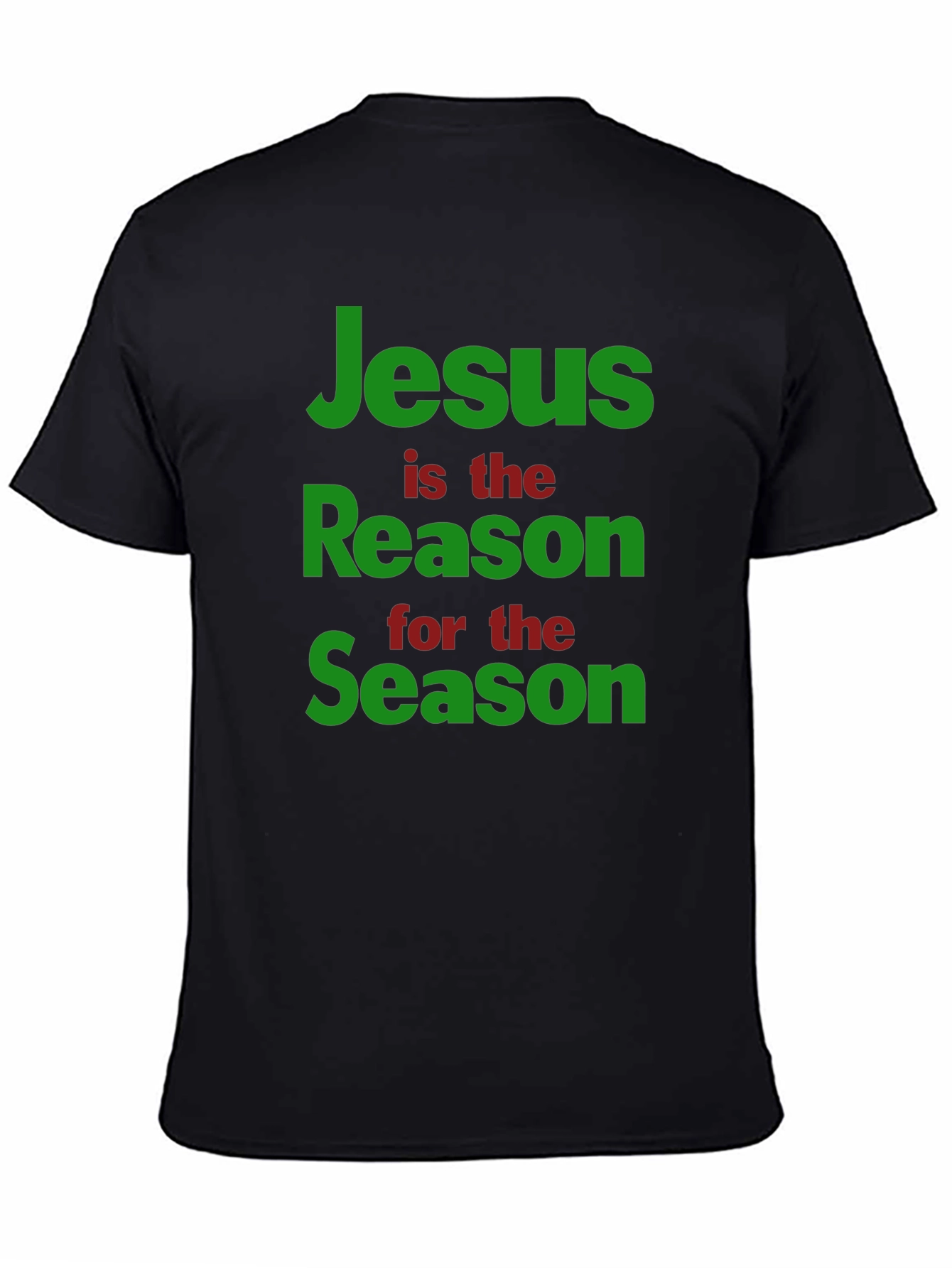 Jesus is the Reason T-Shirt - Black Holiday