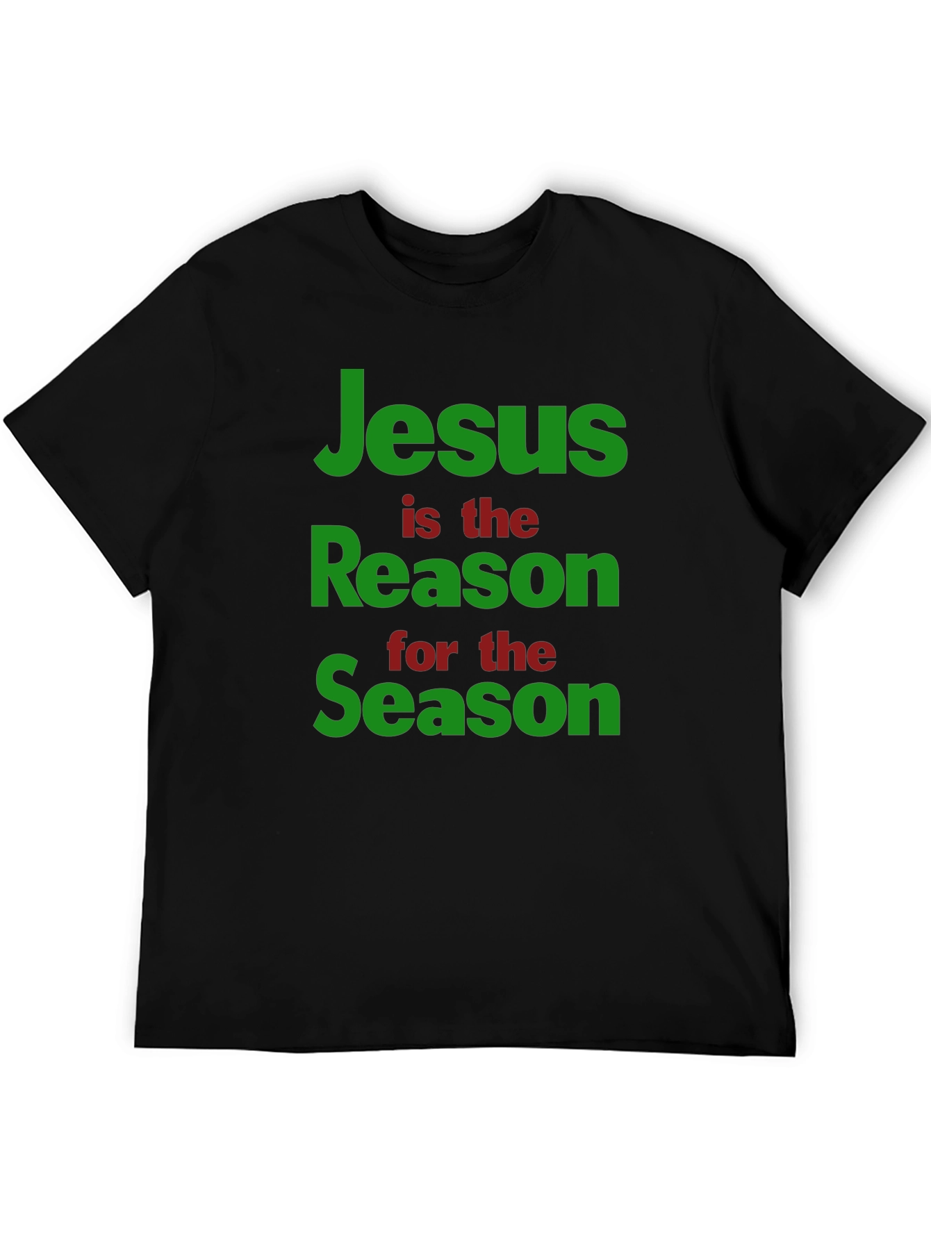Jesus is the Reason T-Shirt - Black Holiday