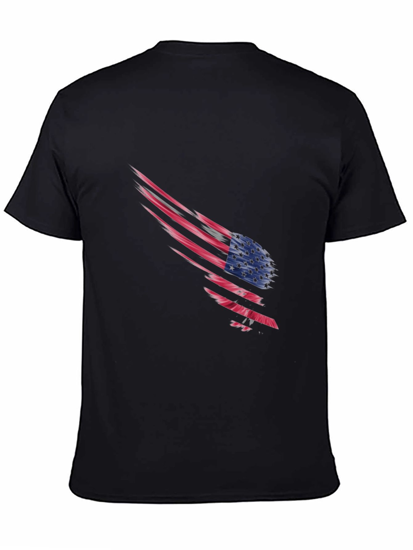 American Flag Ripped T-Shirt - Patriotic Style