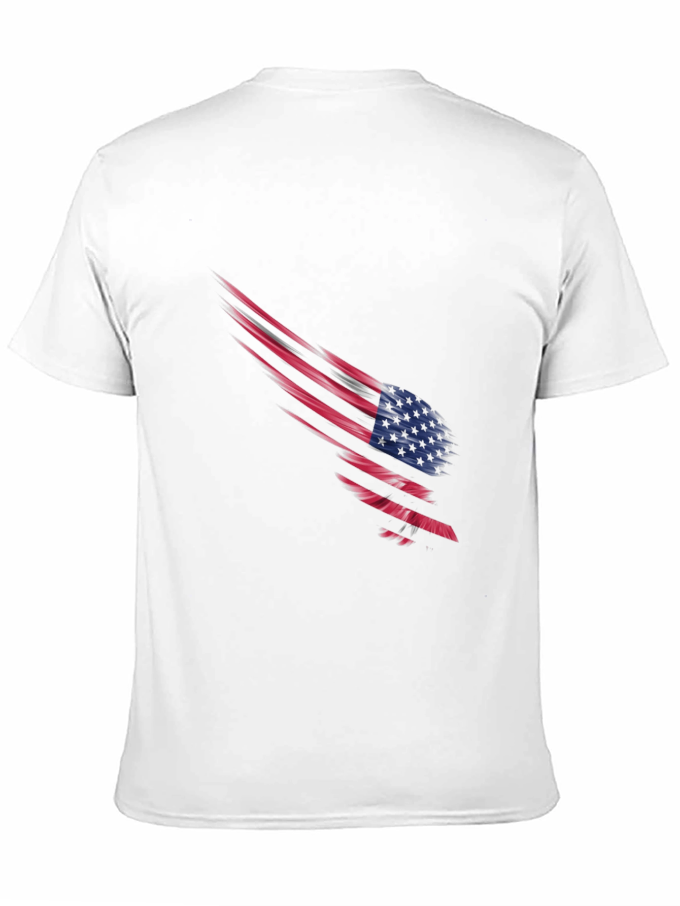 American Flag Ripped T-Shirt - Patriotic Style