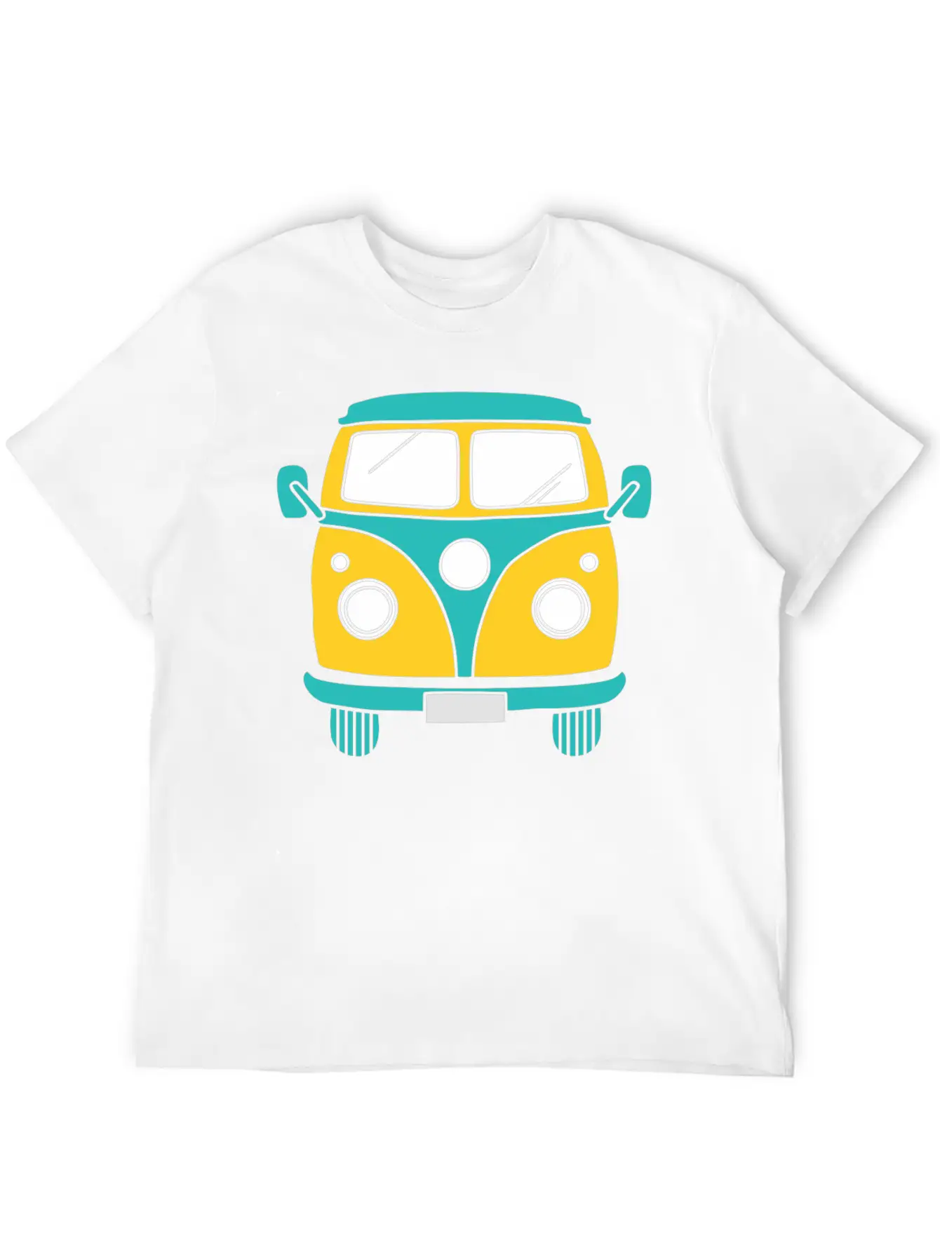 Yellow Car Classic Comfortable Minimalist Graphic Tee – Summer Style Essential