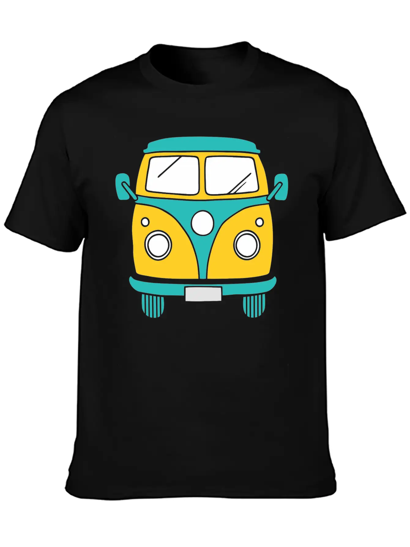 Yellow Car Classic Comfortable Minimalist Graphic Tee – Summer Style Essential