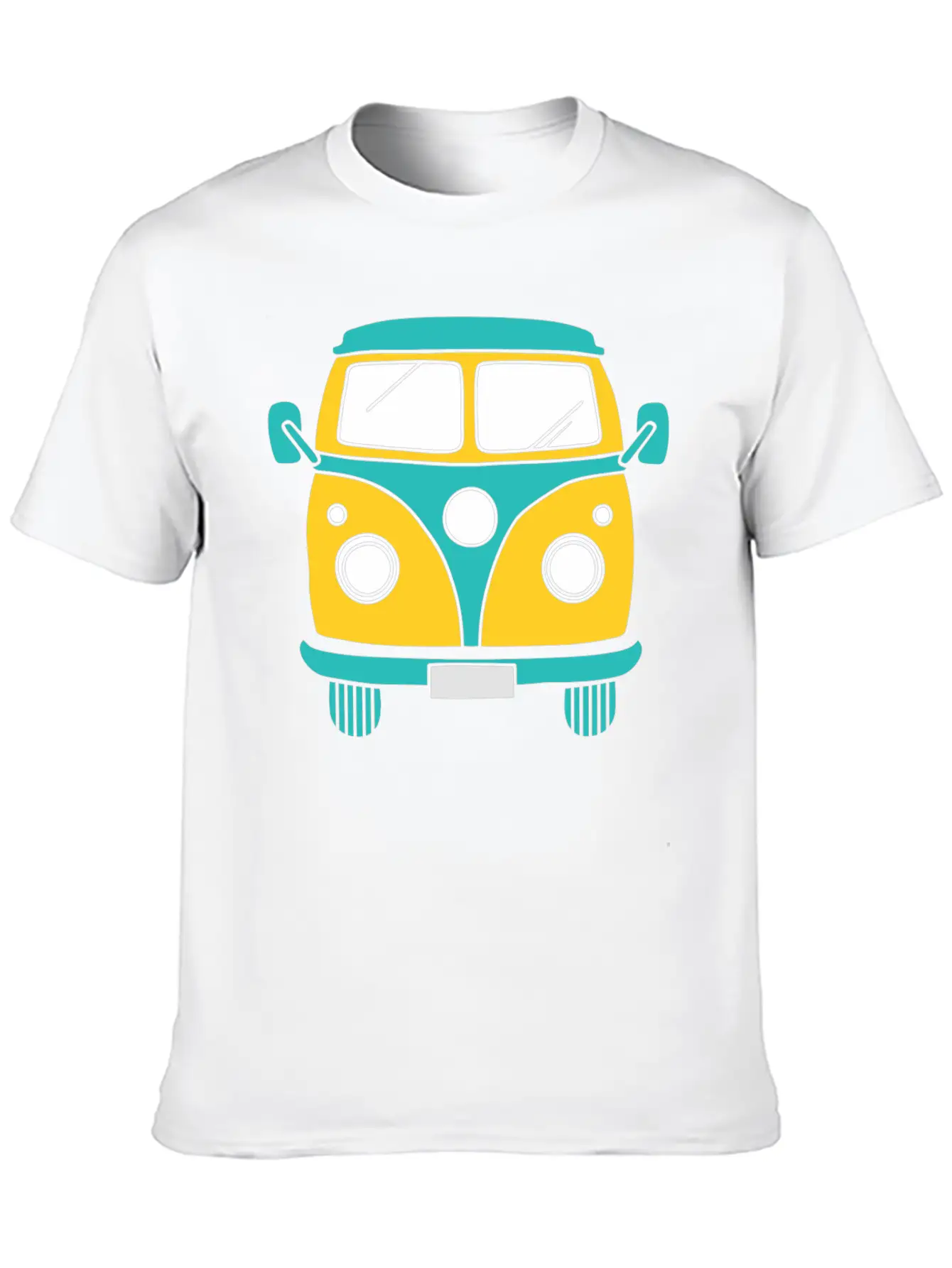 Yellow Car Classic Comfortable Minimalist Graphic Tee – Summer Style Essential