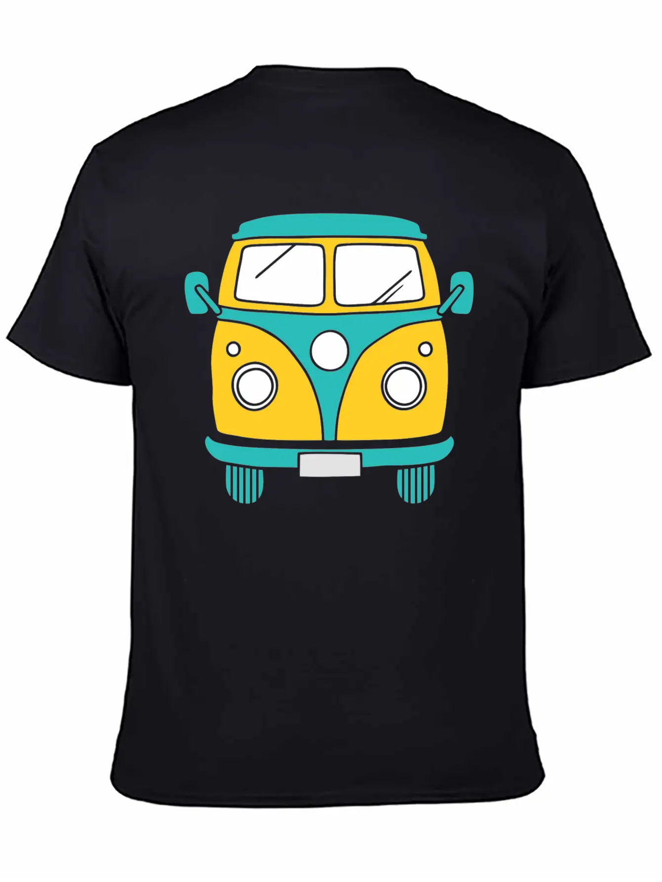 Yellow Car Classic Comfortable Minimalist Graphic Tee – Summer Style Essential