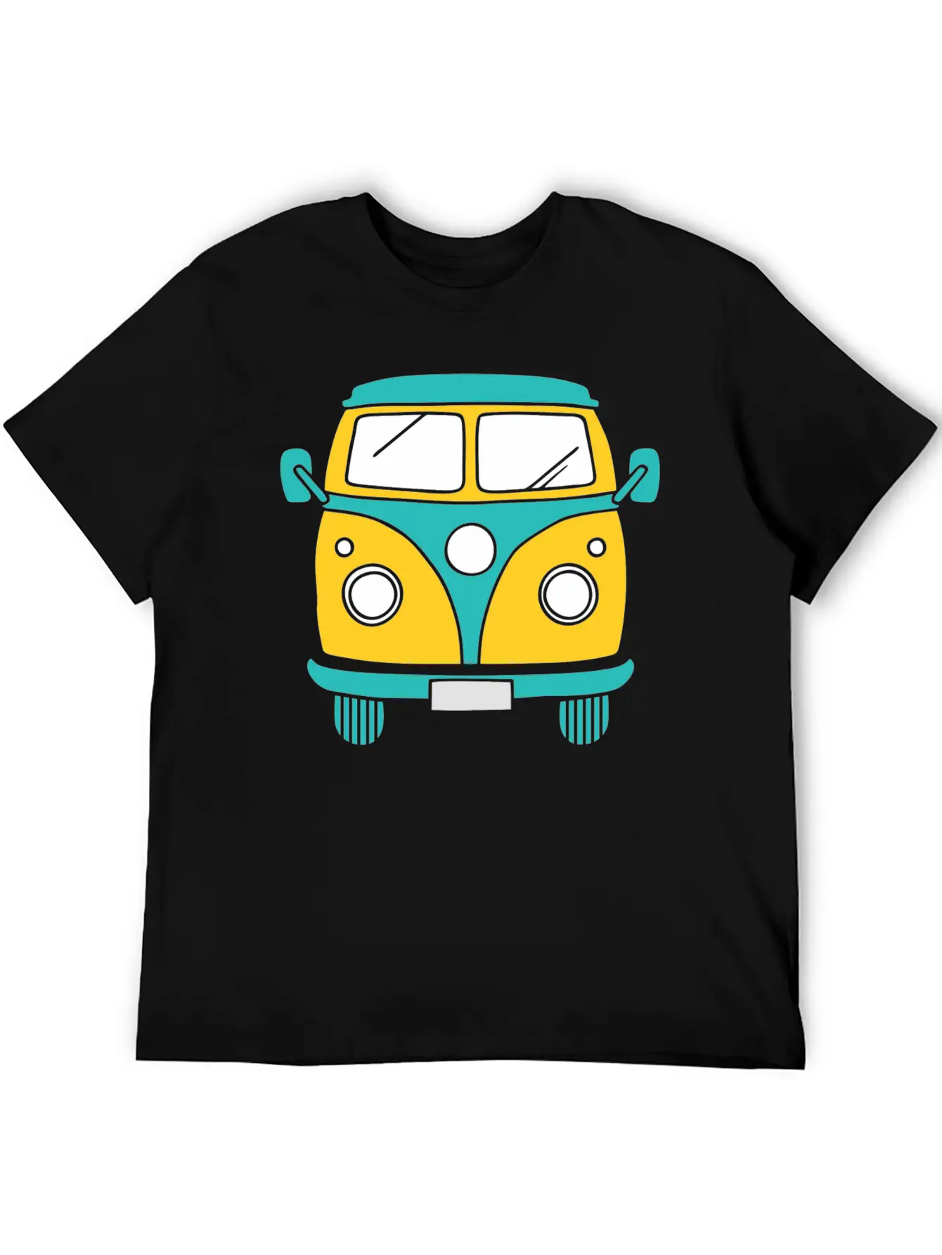 Yellow Car Classic Comfortable Minimalist Graphic Tee – Summer Style Essential