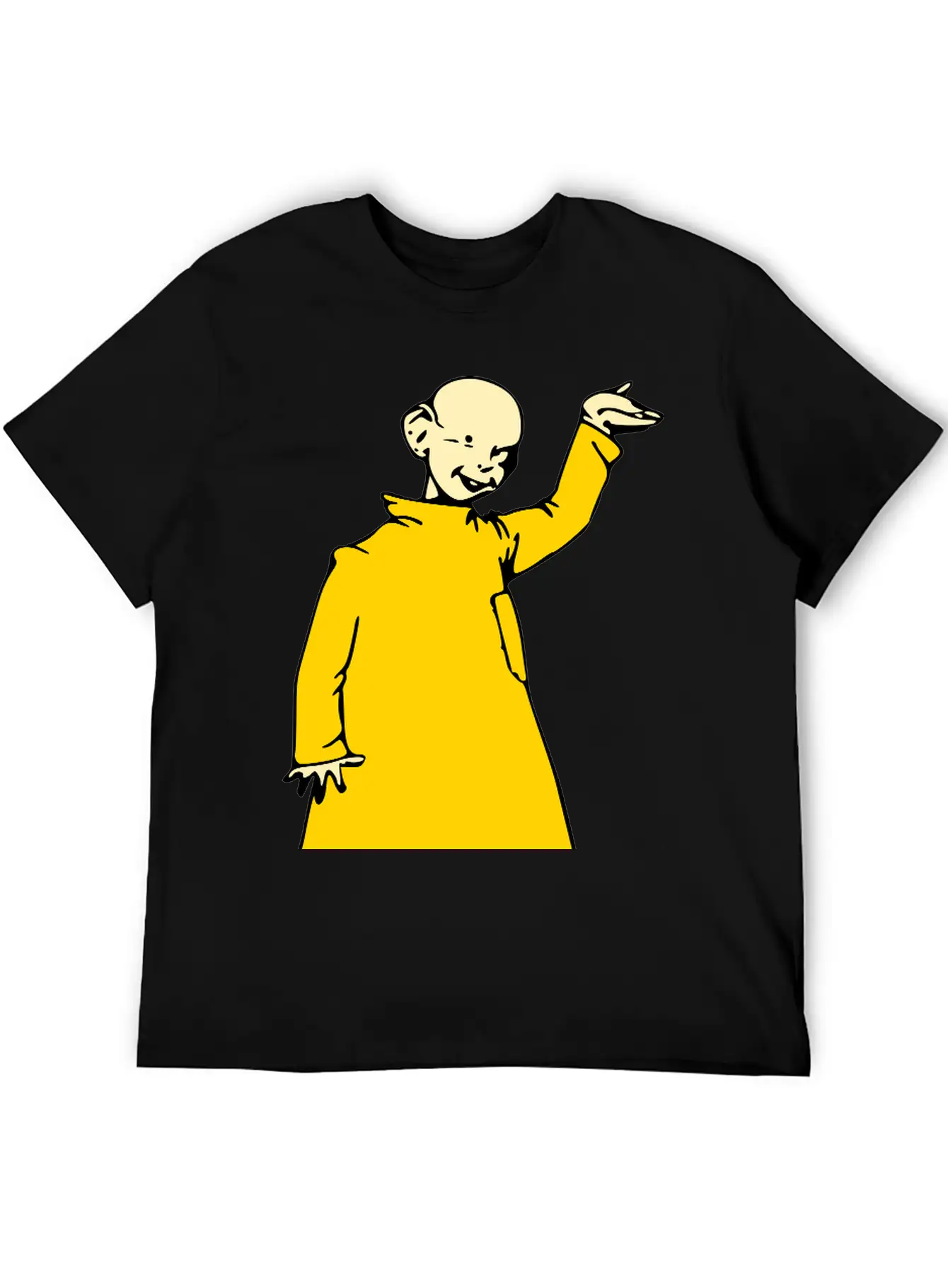 Yellow Kid Stylish Everyday T-Shirt – Unisex Basic Cotton Tee