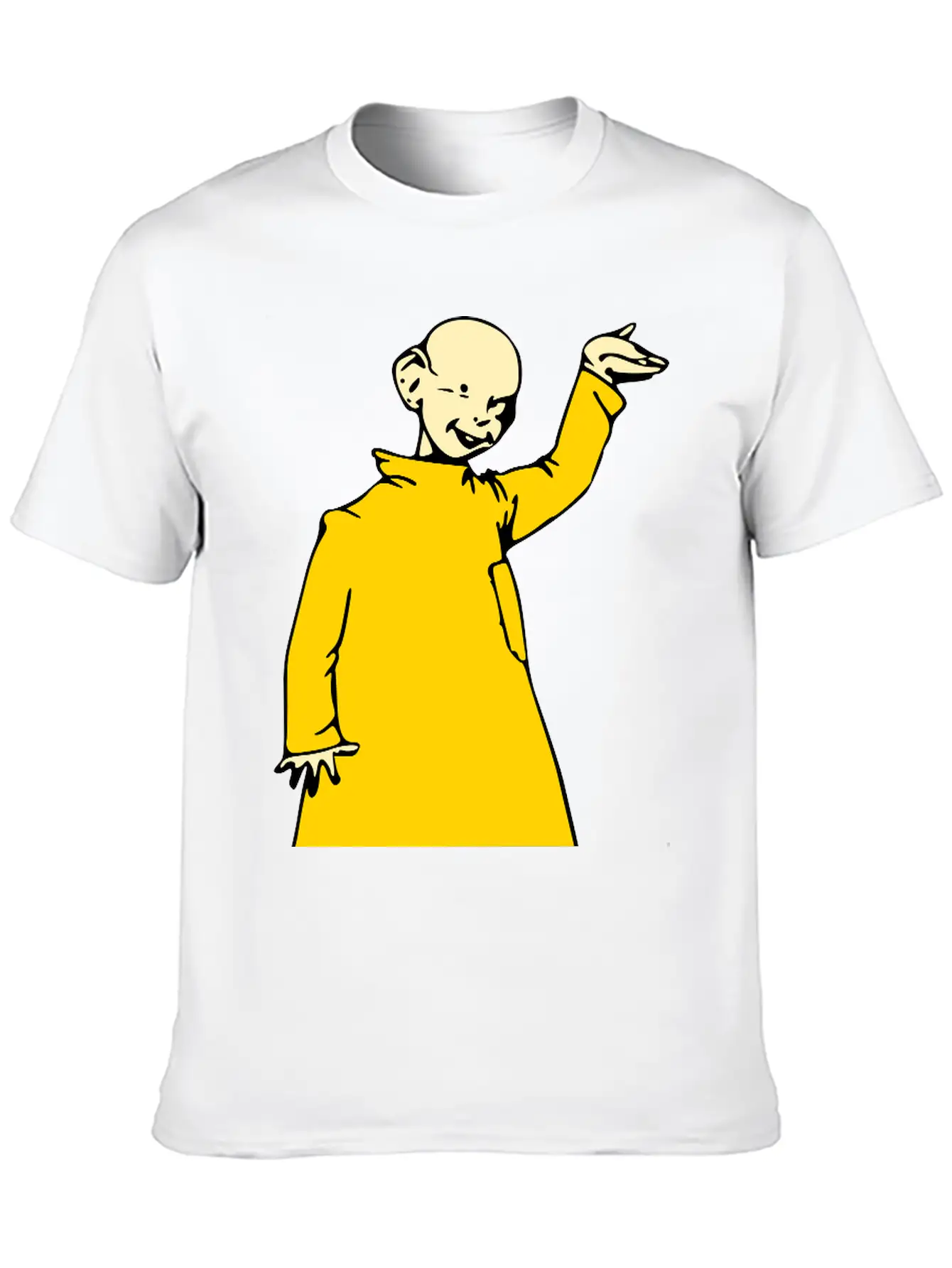 Yellow Kid Stylish Everyday T-Shirt – Unisex Basic Cotton Tee