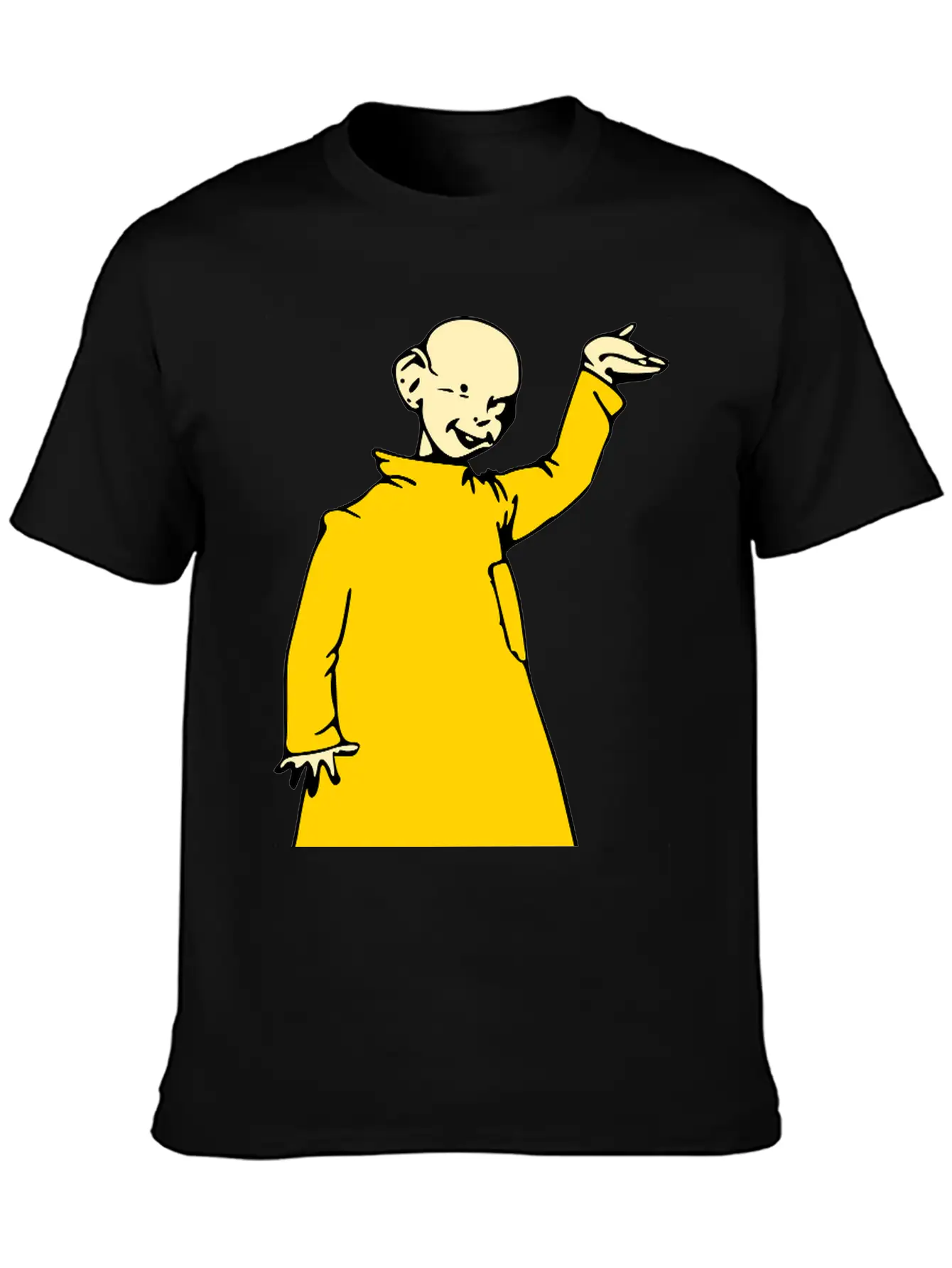 Yellow Kid Stylish Everyday T-Shirt – Unisex Basic Cotton Tee