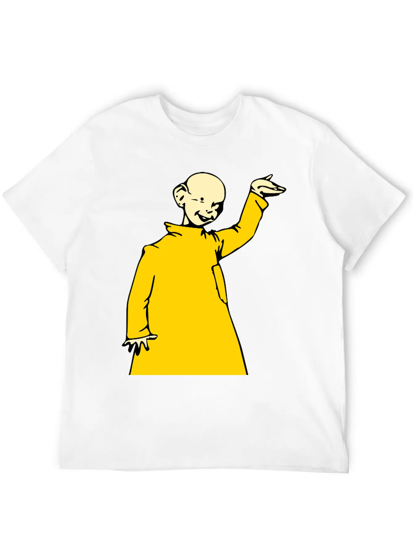 Yellow Kid Stylish Everyday T-Shirt – Unisex Basic Cotton Tee
