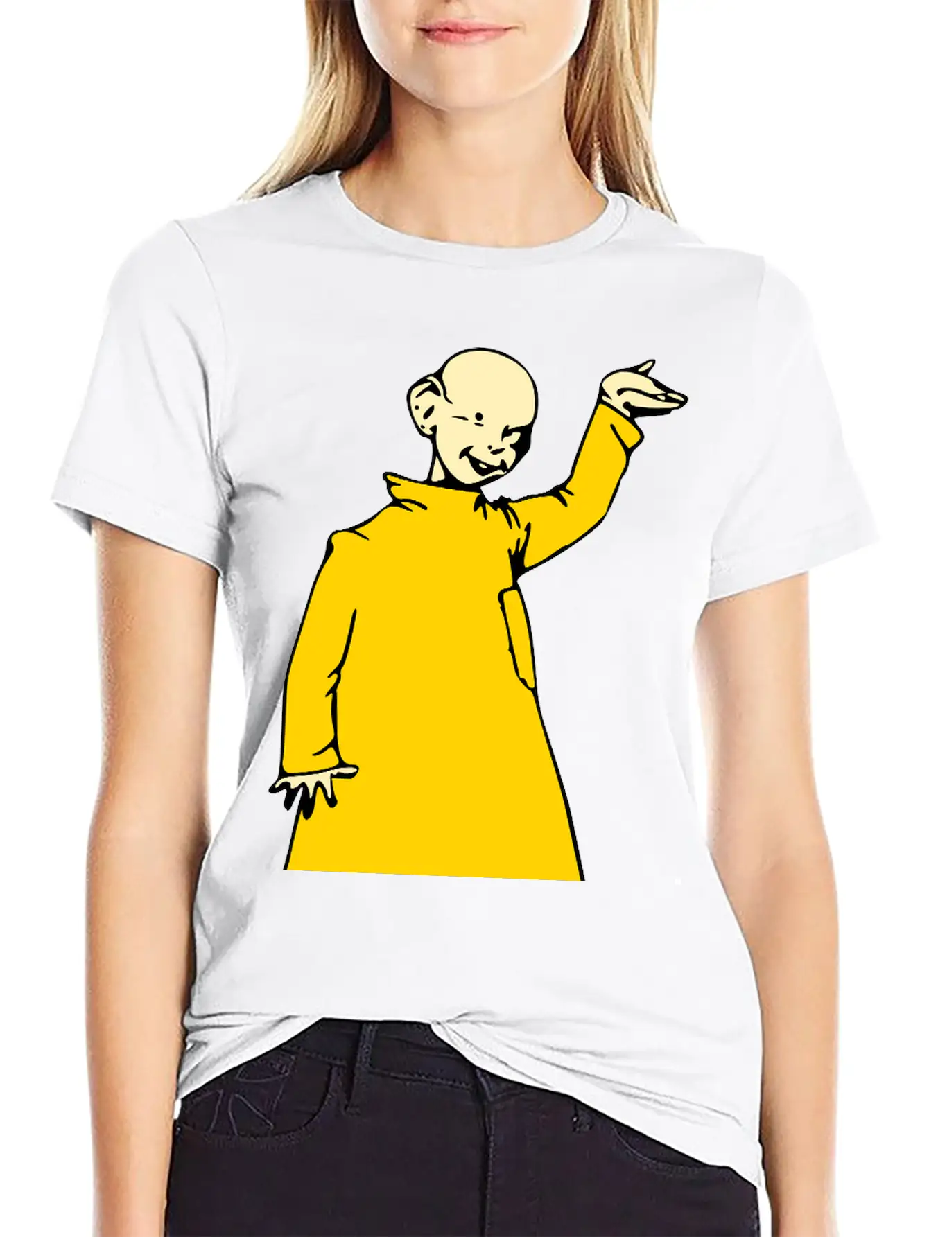 Yellow Kid Stylish Everyday T-Shirt – Unisex Basic Cotton Tee