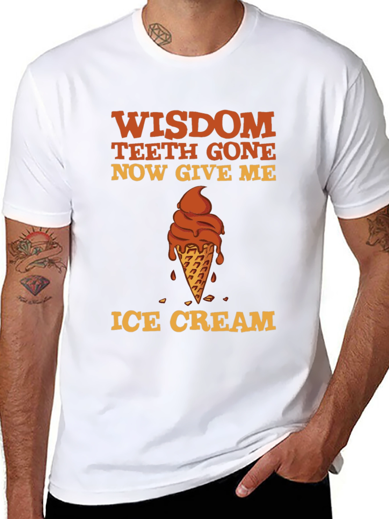 Wisdom Teeth Gone Ice Cream T-Shirt