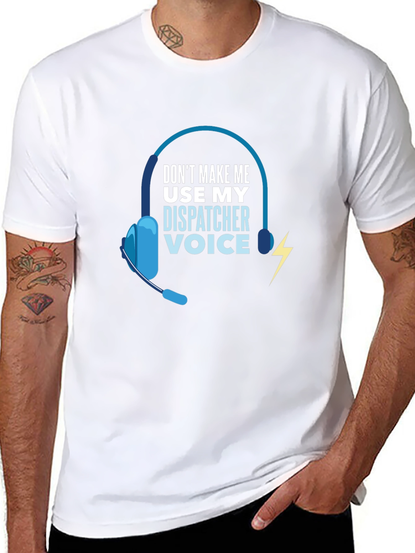 Dispatcher Voice T-Shirt - Funny 911 Operator Tee