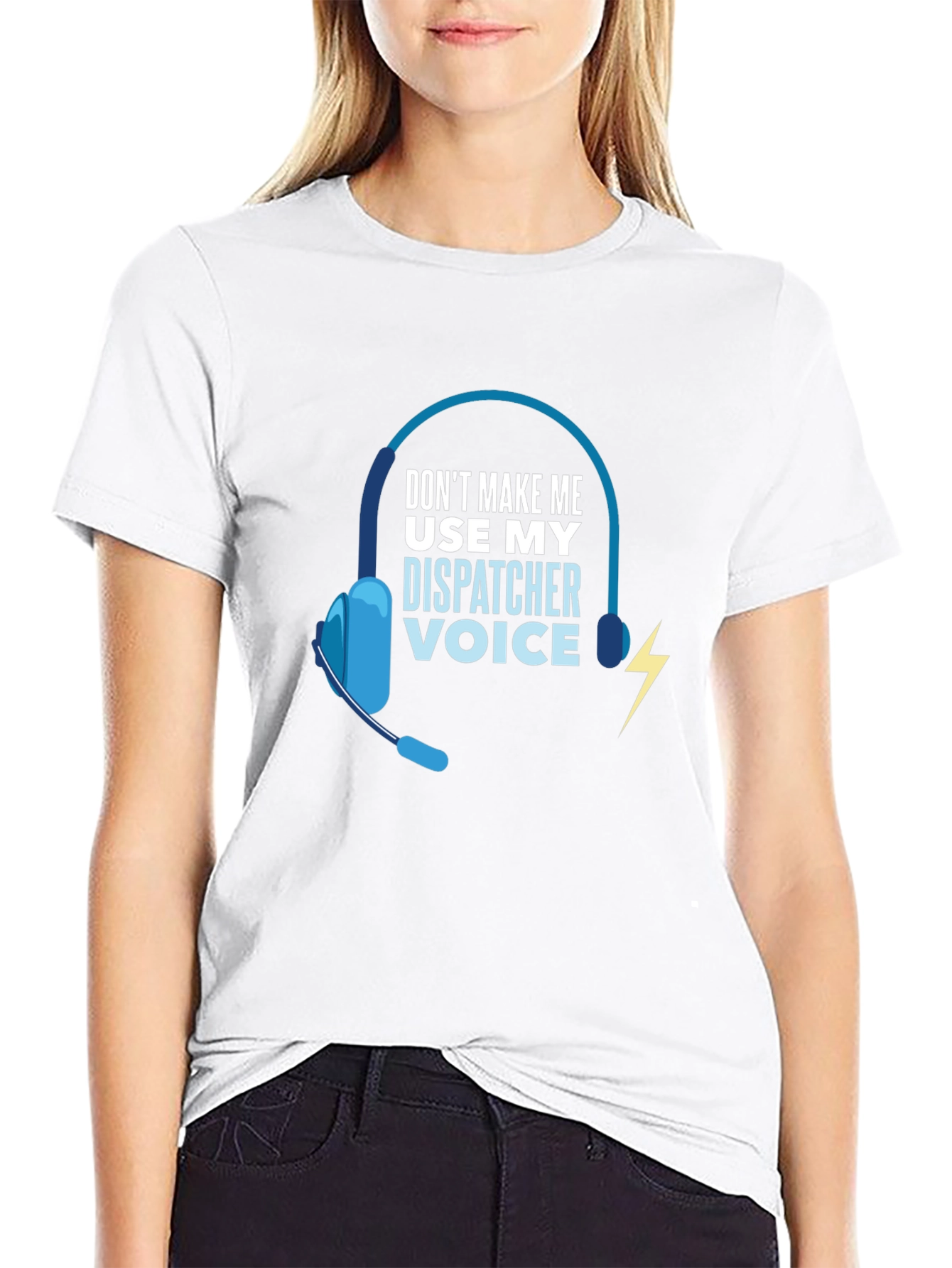 Dispatcher Voice T-Shirt - Funny 911 Operator Tee