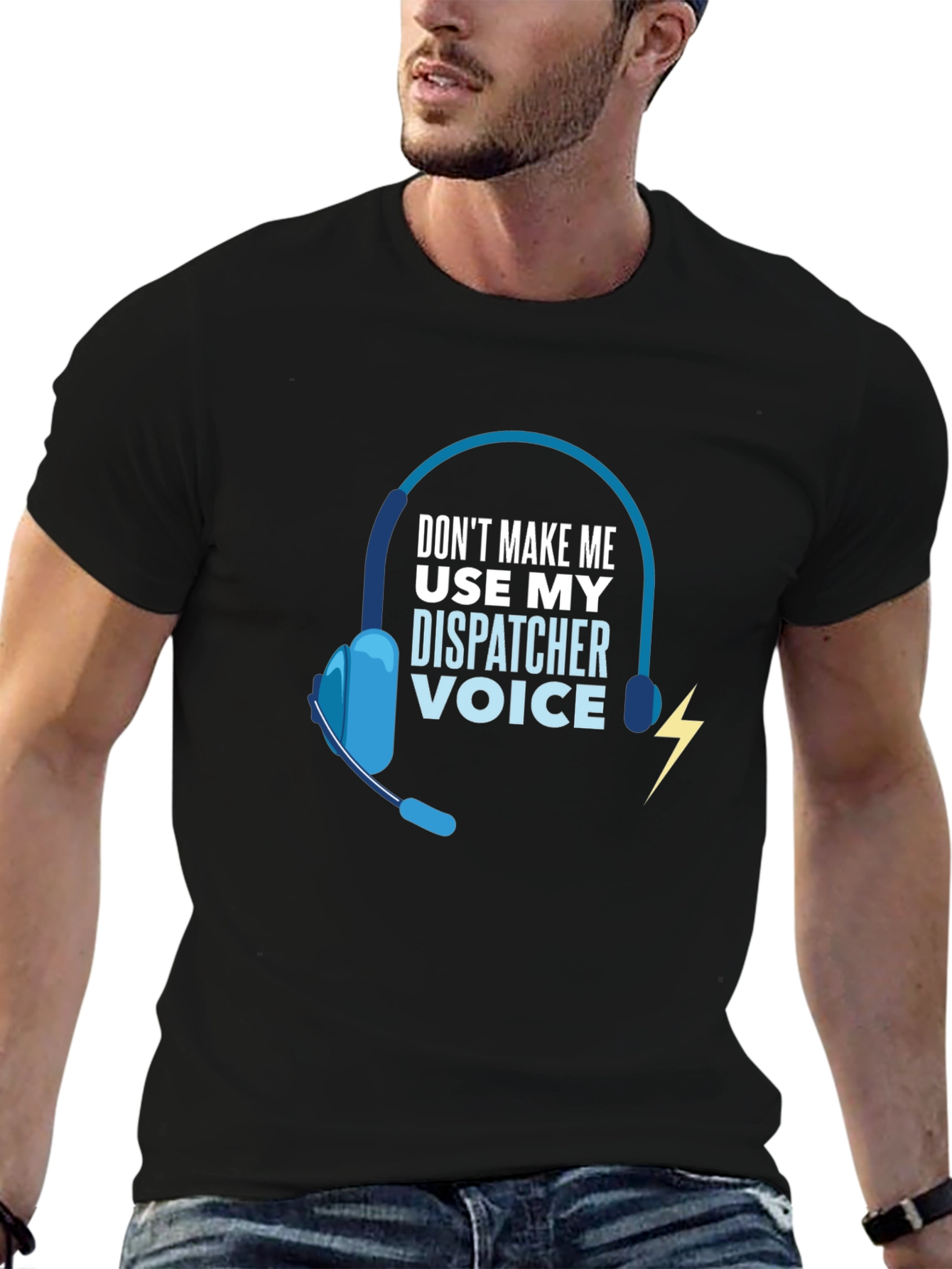 Dispatcher Voice T-Shirt - Funny 911 Operator Tee