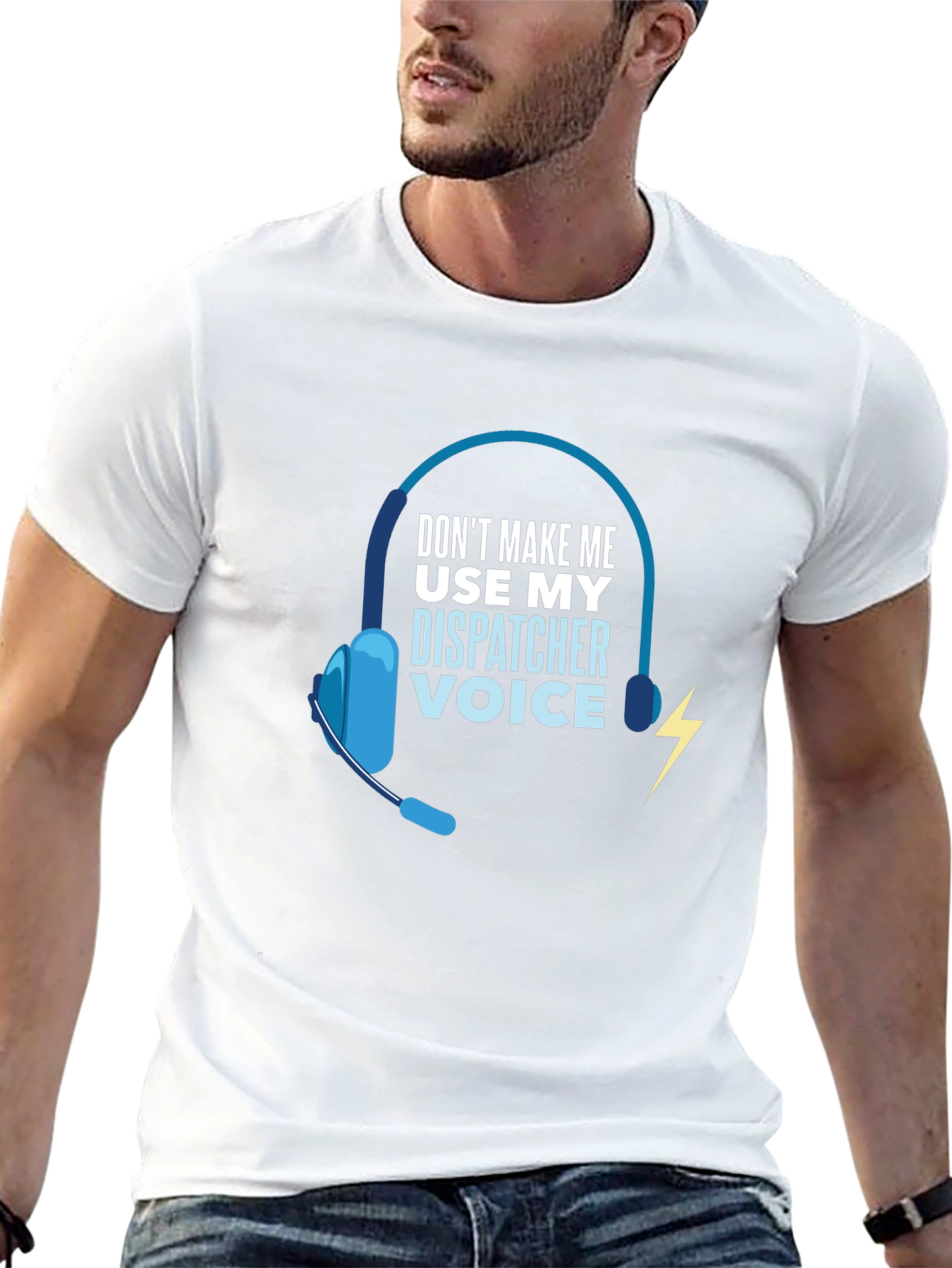 Dispatcher Voice T-Shirt - Funny 911 Operator Tee