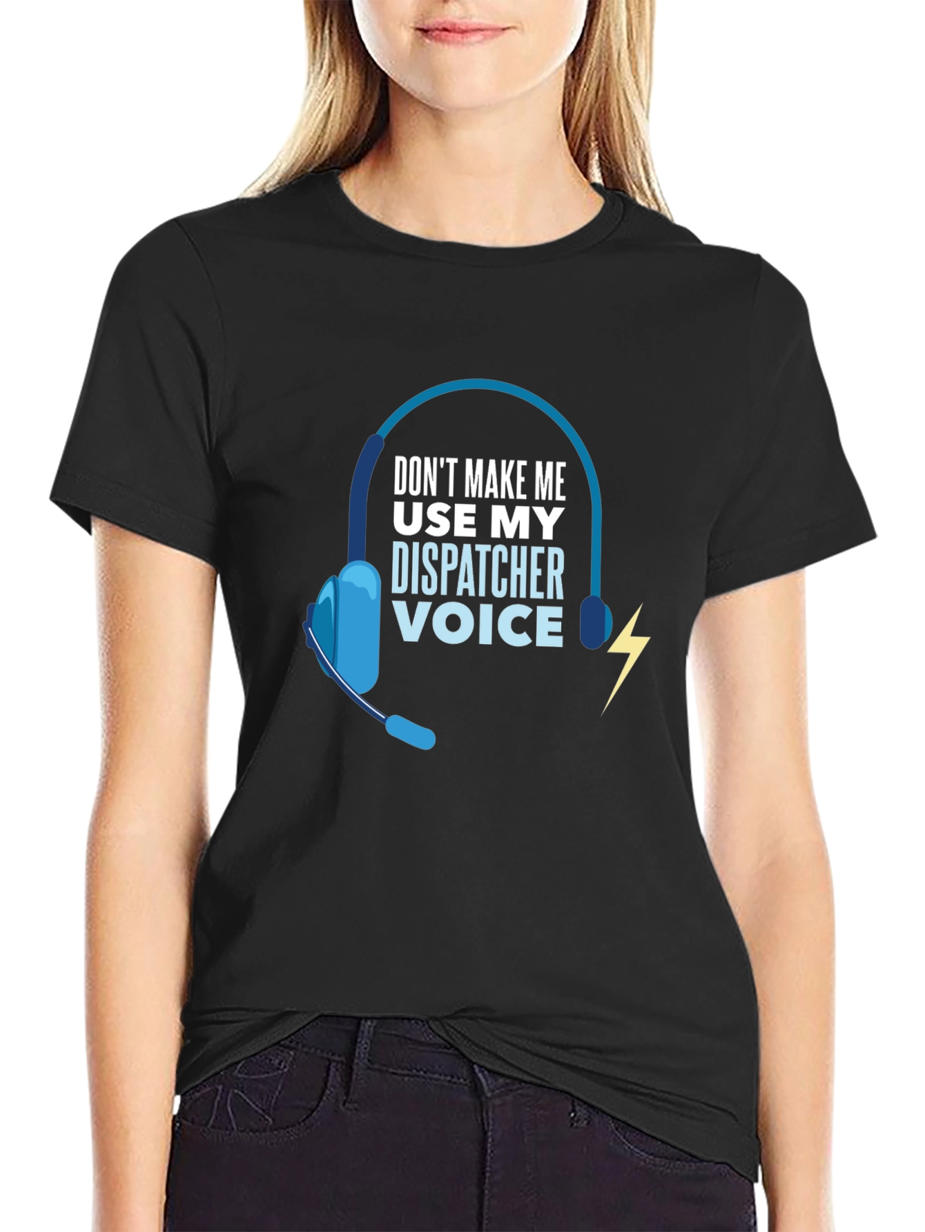 Dispatcher Voice T-Shirt - Funny 911 Operator Tee