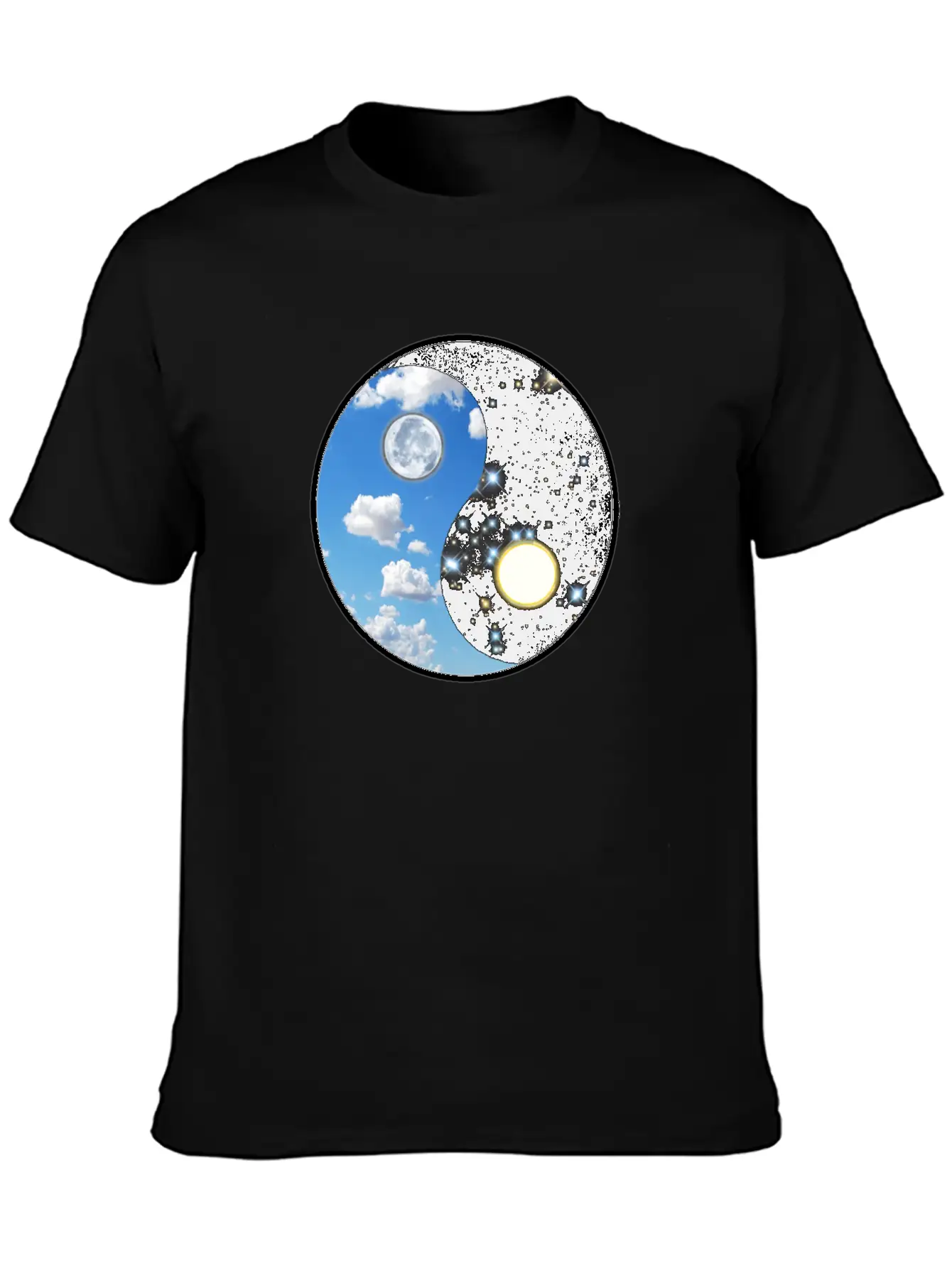 Ying Yang Stylish Everyday T-Shirt – Unisex Basic Cotton Tee