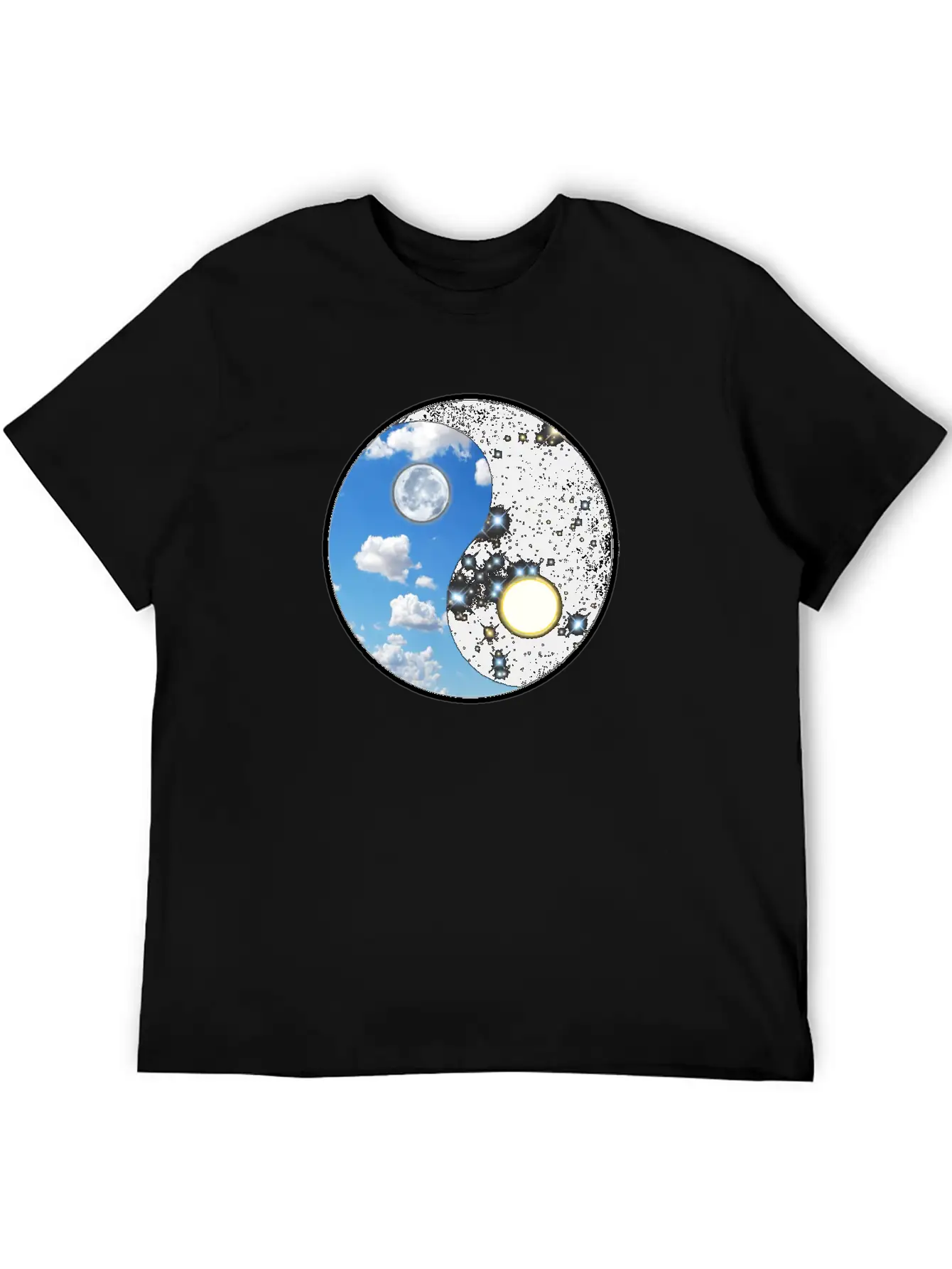 Ying Yang Stylish Everyday T-Shirt – Unisex Basic Cotton Tee