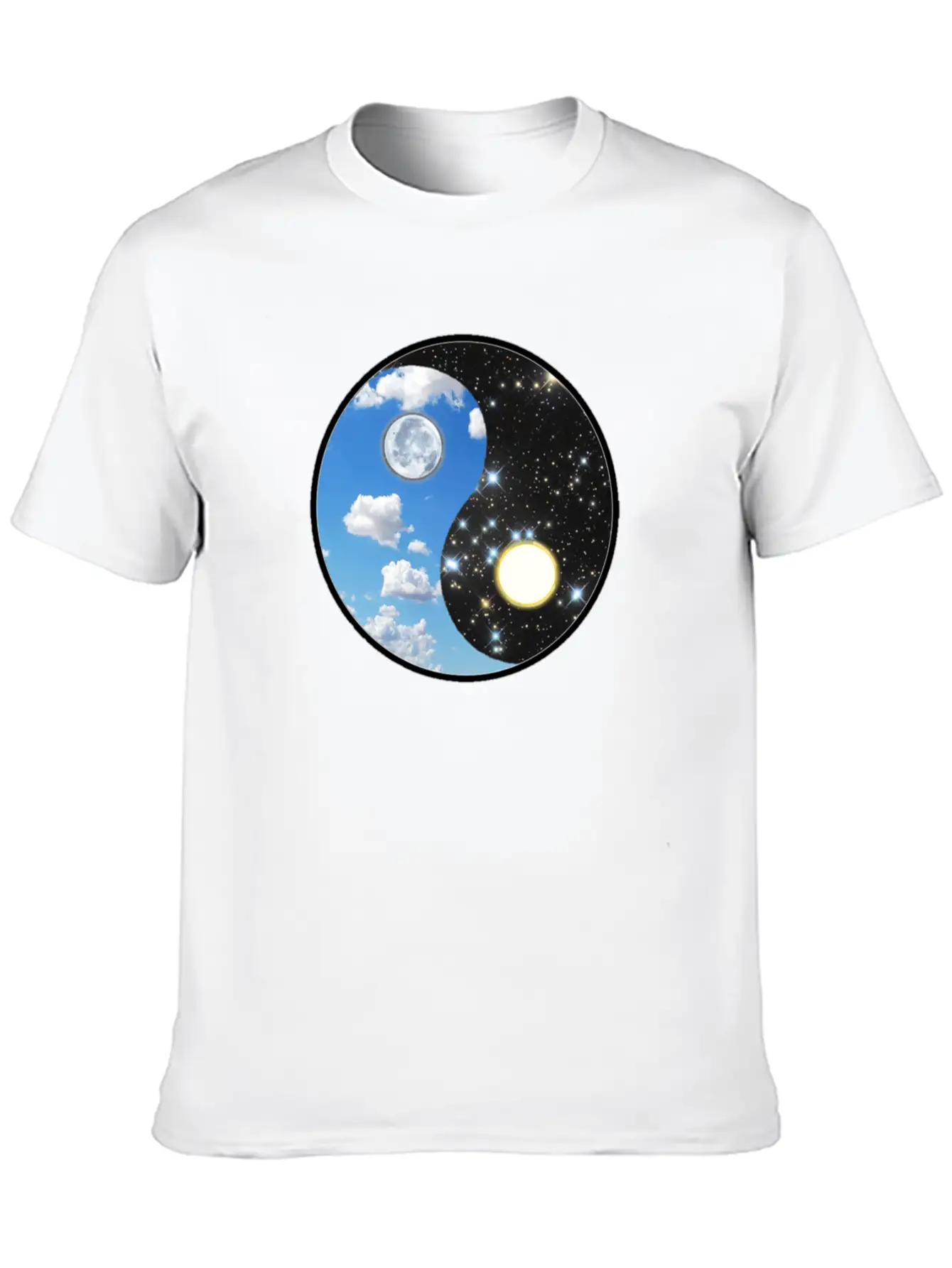 Ying Yang Stylish Everyday T-Shirt – Unisex Basic Cotton Tee