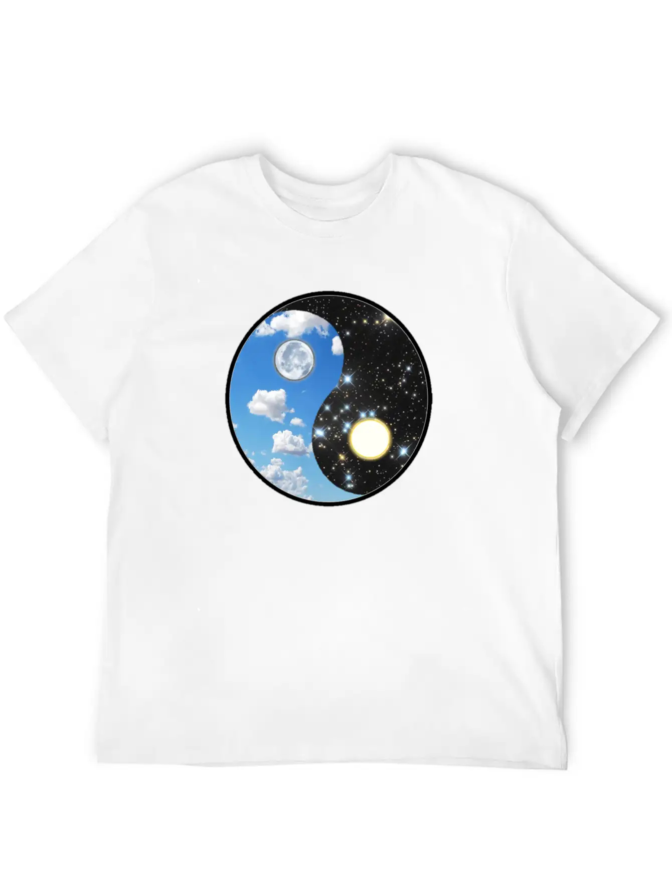 Ying Yang Stylish Everyday T-Shirt – Unisex Basic Cotton Tee