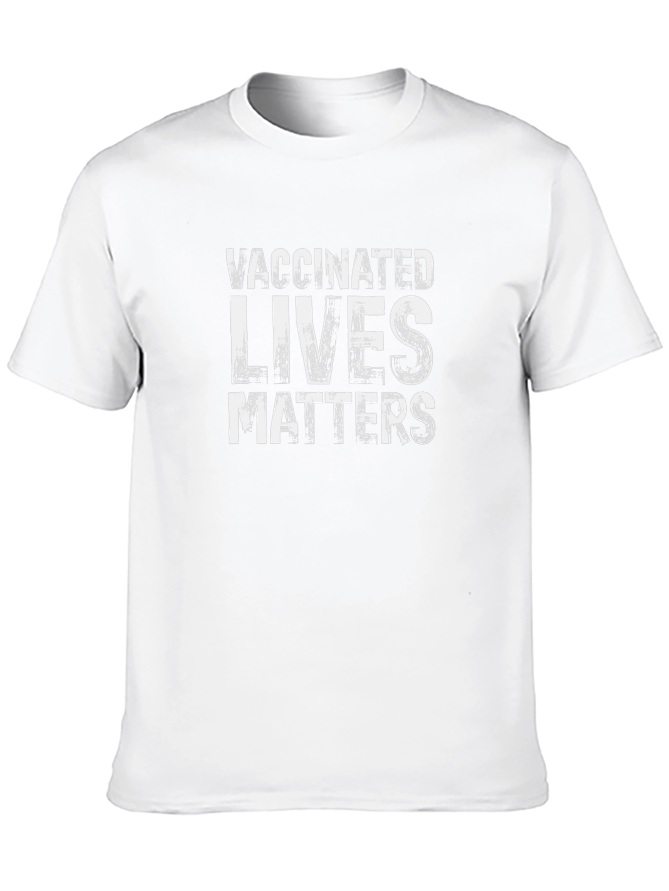 Vaccinated Lives Matter Graphic T-Shirt