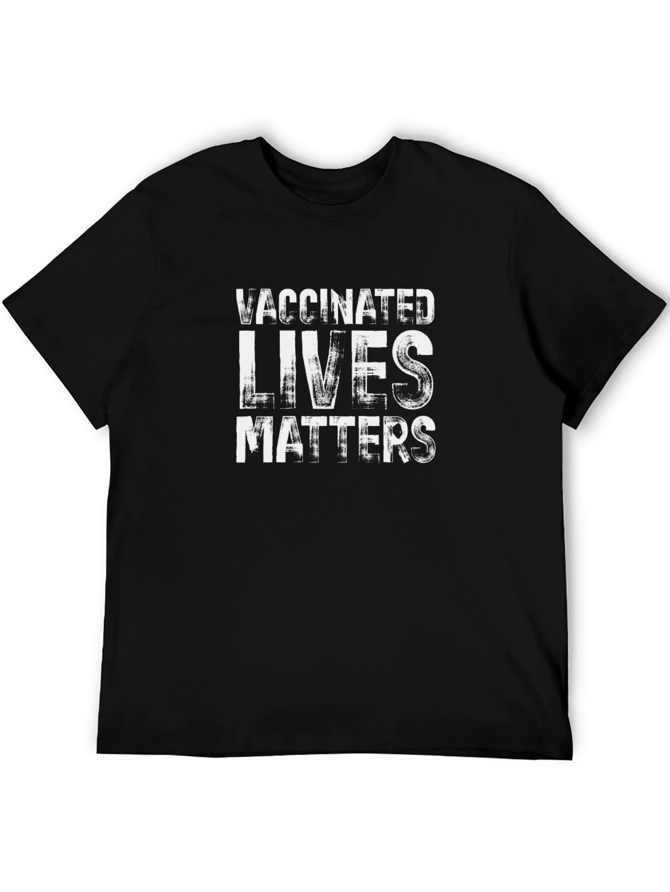 Vaccinated Lives Matter Graphic T-Shirt