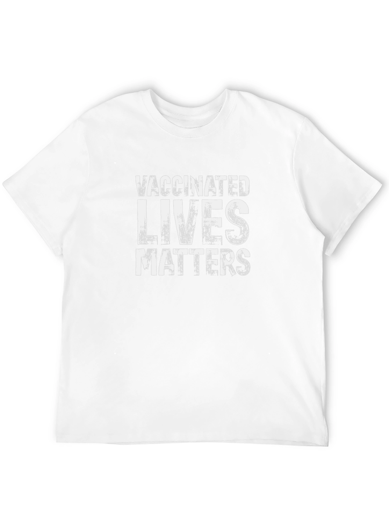 Vaccinated Lives Matter Graphic T-Shirt