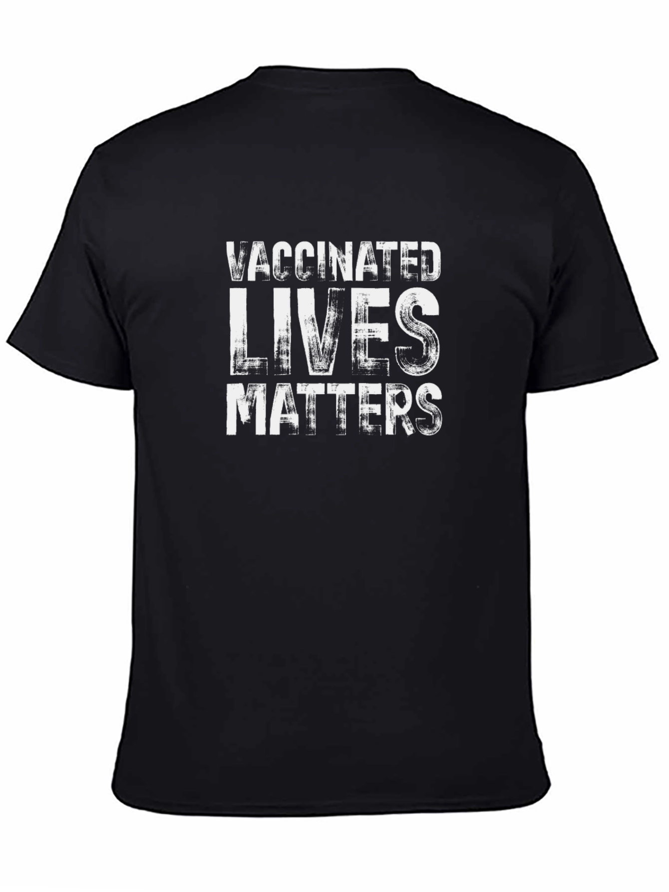 Vaccinated Lives Matter Graphic T-Shirt