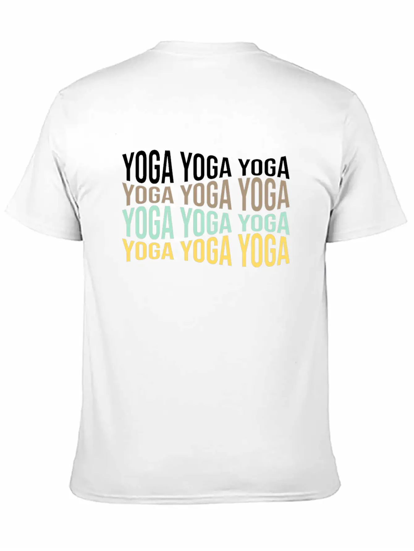 Yoga Comfortable Minimalist Graphic Tee – Summer Style Essential