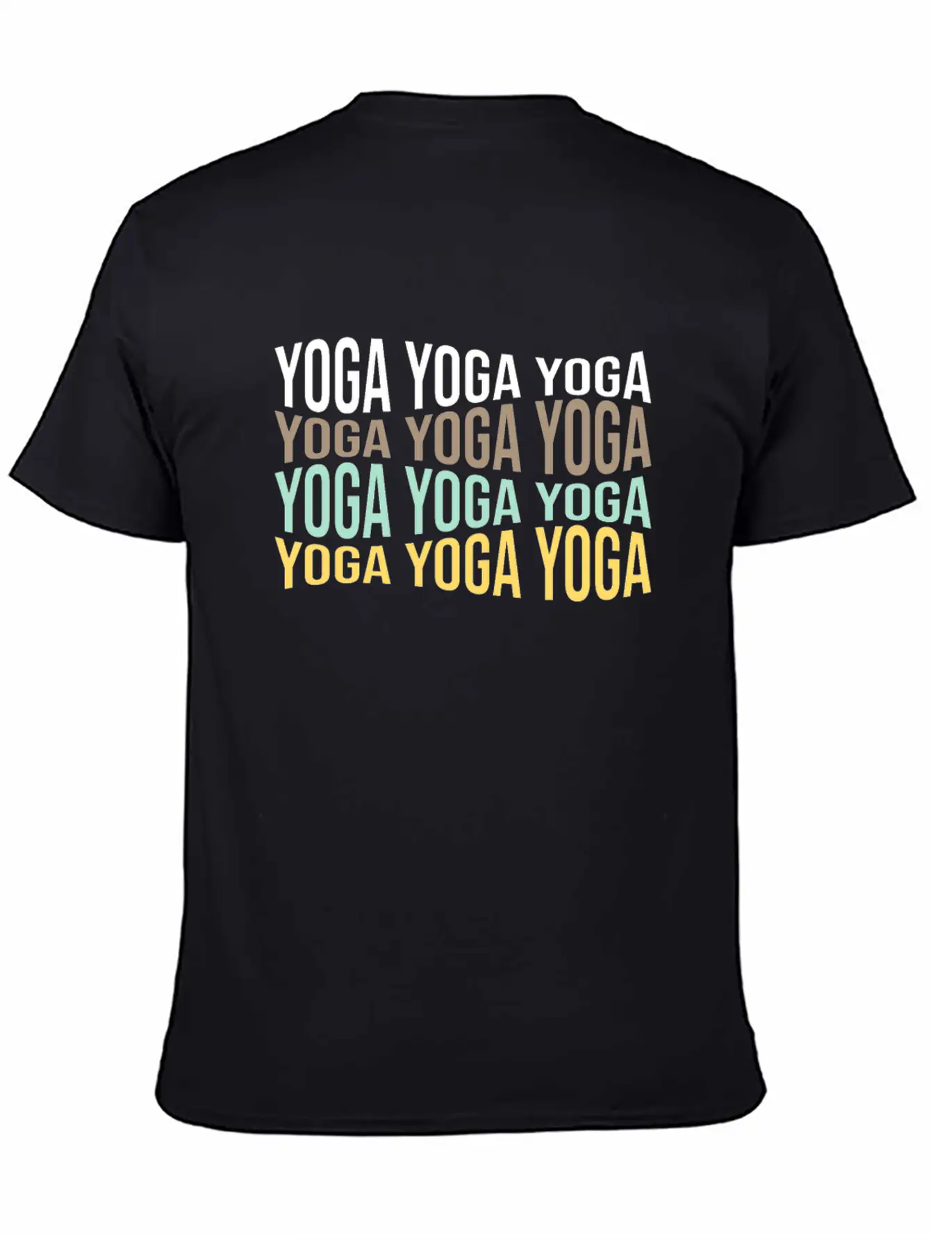 Yoga Comfortable Minimalist Graphic Tee – Summer Style Essential