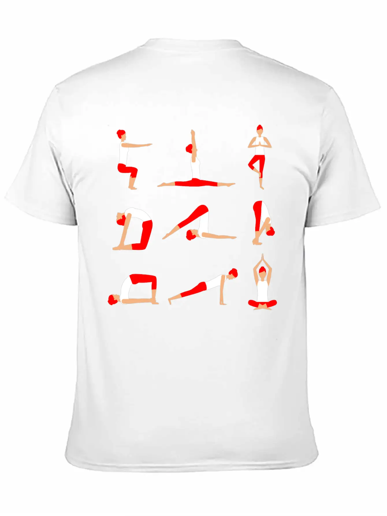 Yoga Exercise Essential Unisex Summer Tee – Soft Cotton Casual Fit