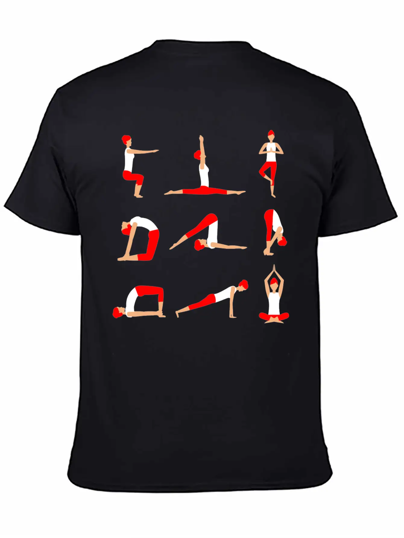 Yoga Exercise Essential Unisex Summer Tee – Soft Cotton Casual Fit